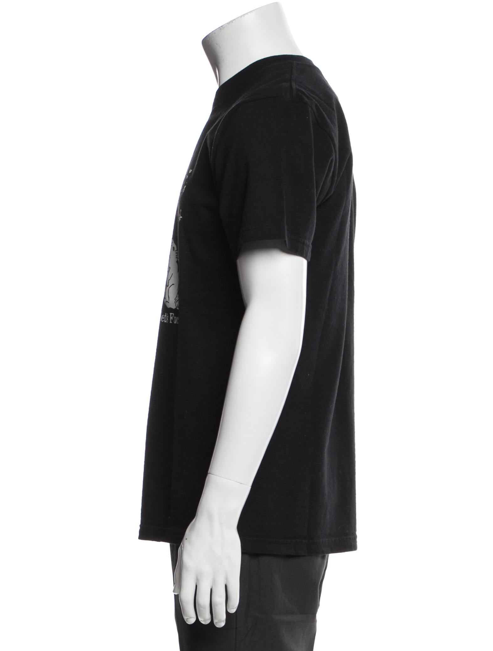 Supreme 2016 Lets Fuck T-Shirt - Black T-Shirts, Clothing