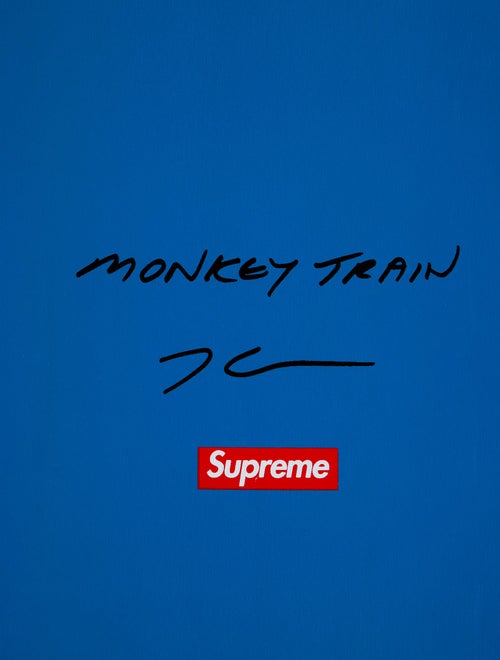 Supreme Set of 3 Jeff Koons Monkey Train Skateboard Decks