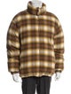 Supreme 2022 Flannel Reversible Puffer Coat