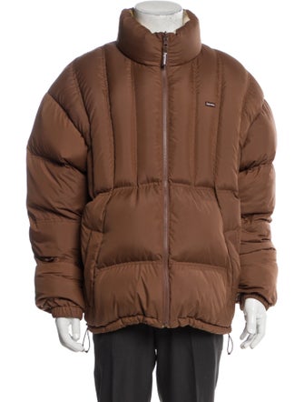 Supreme 2022 Flannel Reversible Puffer Coat