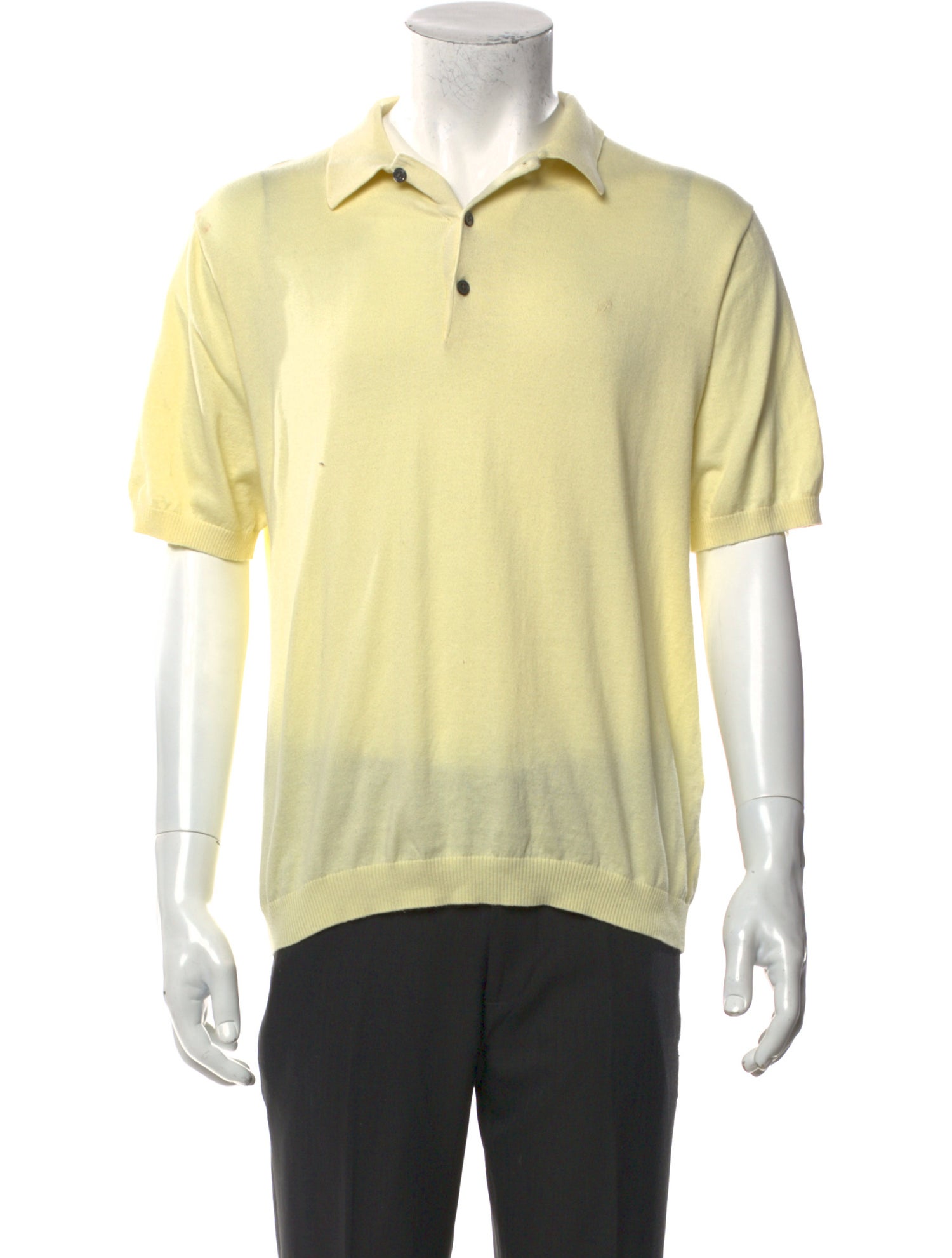 Supreme Collar Short Sleeve Polo Shirt