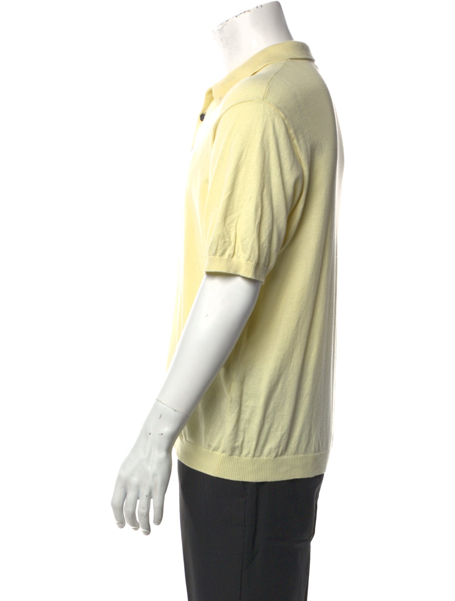 Supreme Collar Short Sleeve Polo Shirt