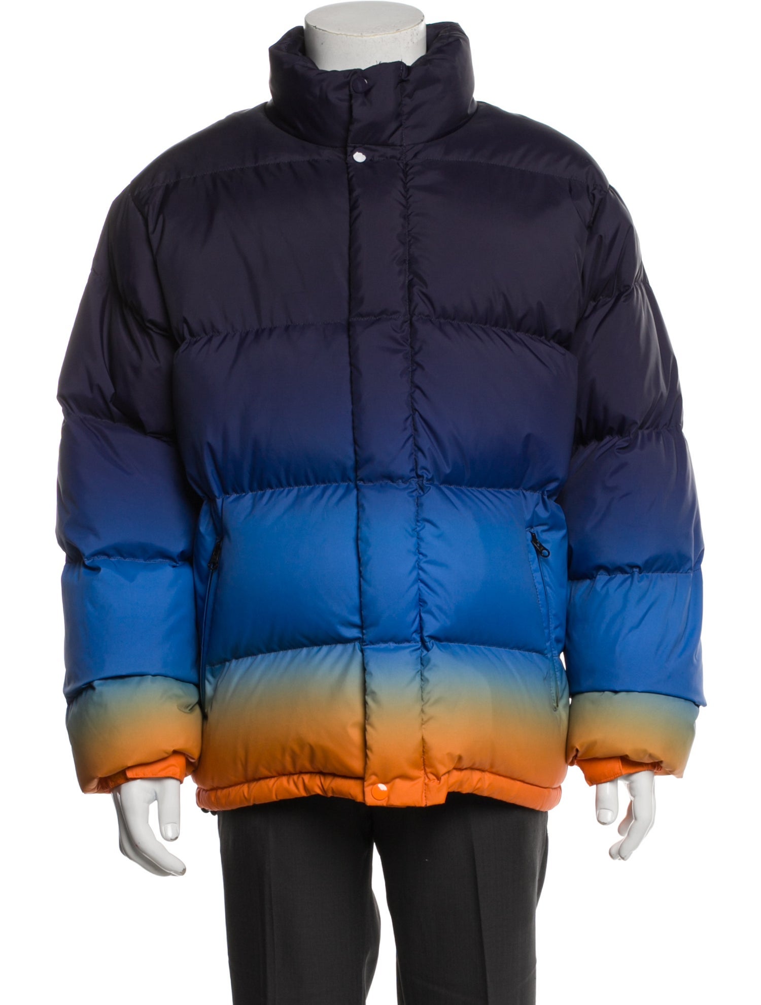 Supreme 2018 Puffy Gradient Puffer Coat
