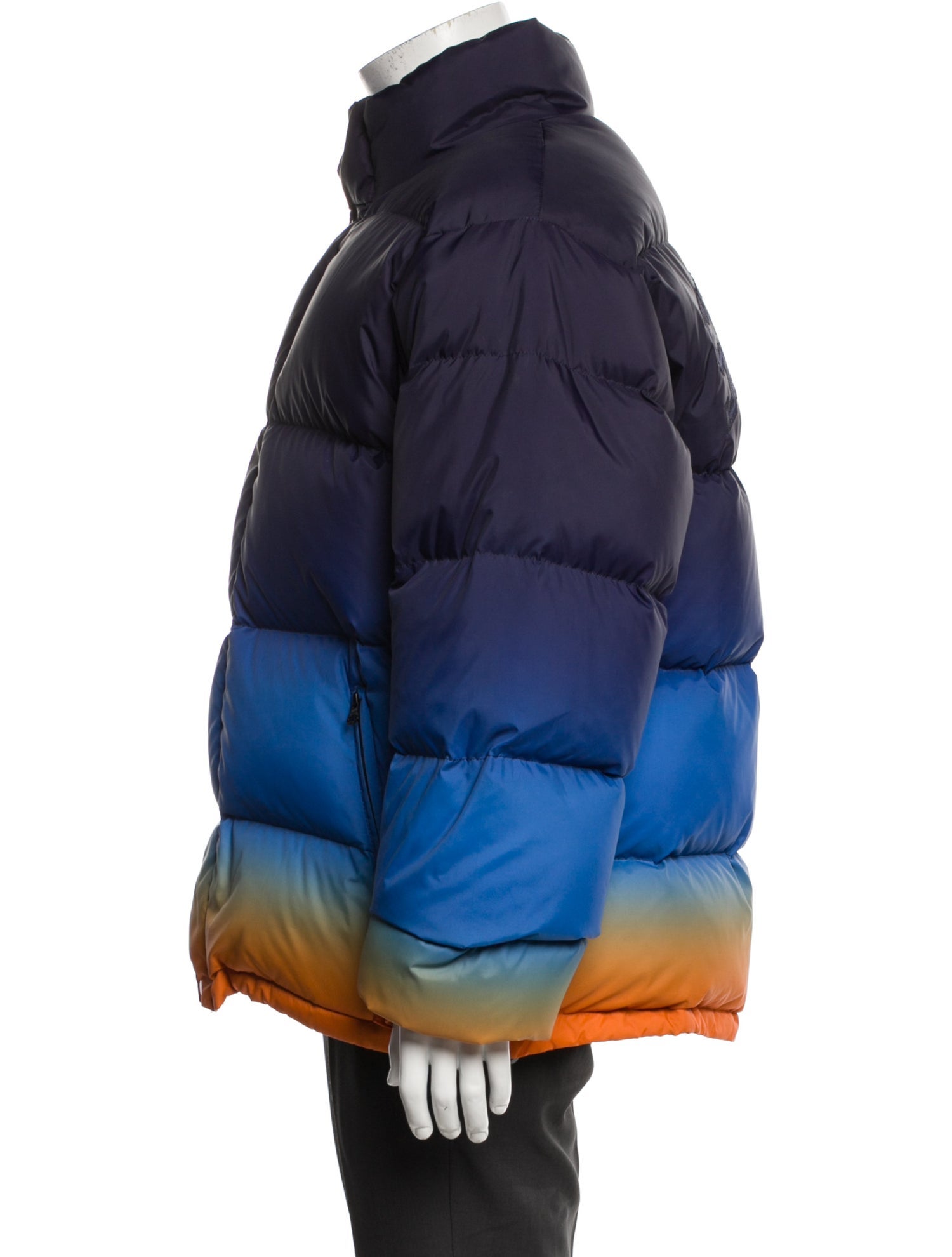 Supreme 2018 Puffy Gradient Puffer Coat