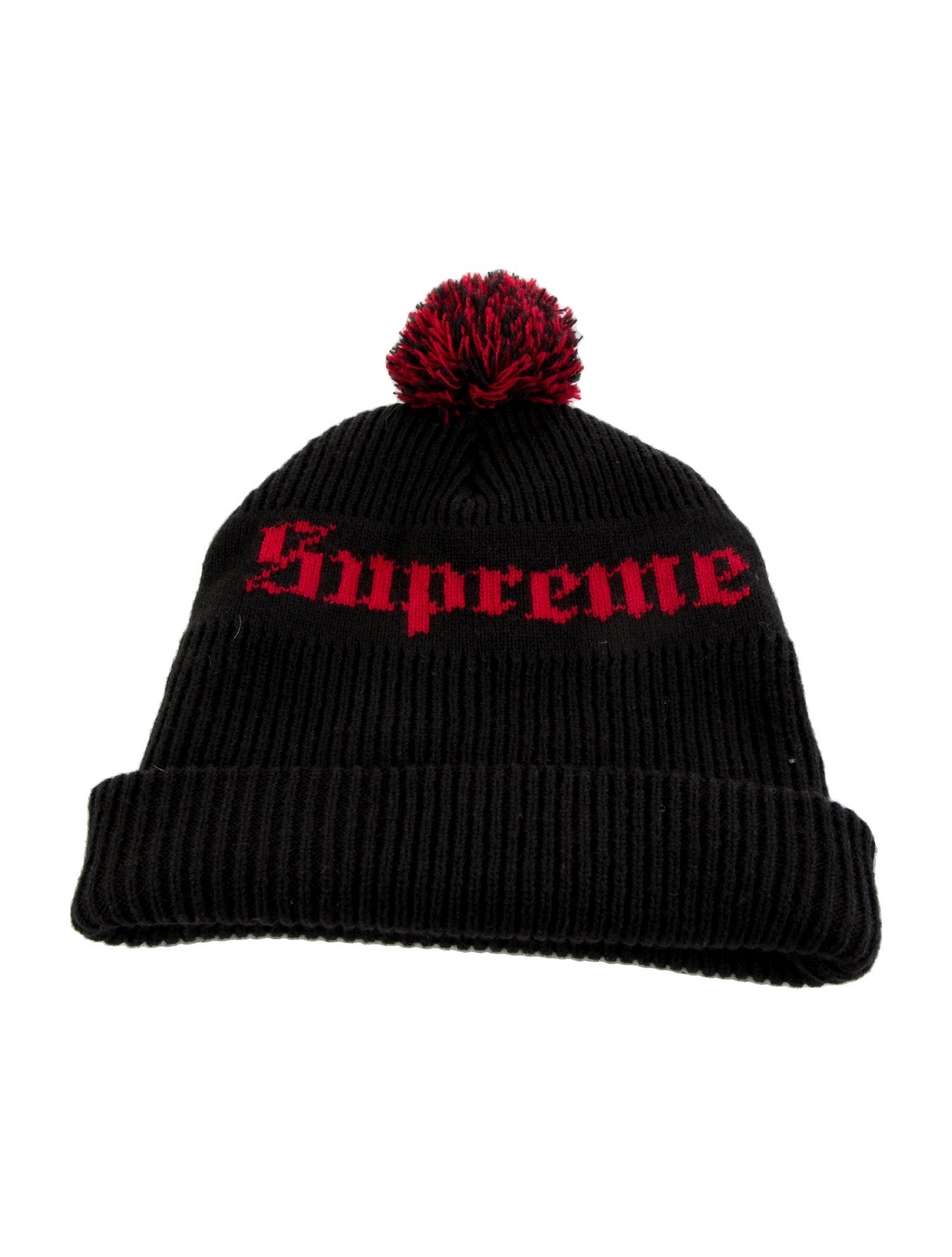 Supreme Old English Beanie - Black Hats, Accessories - WSPME80584