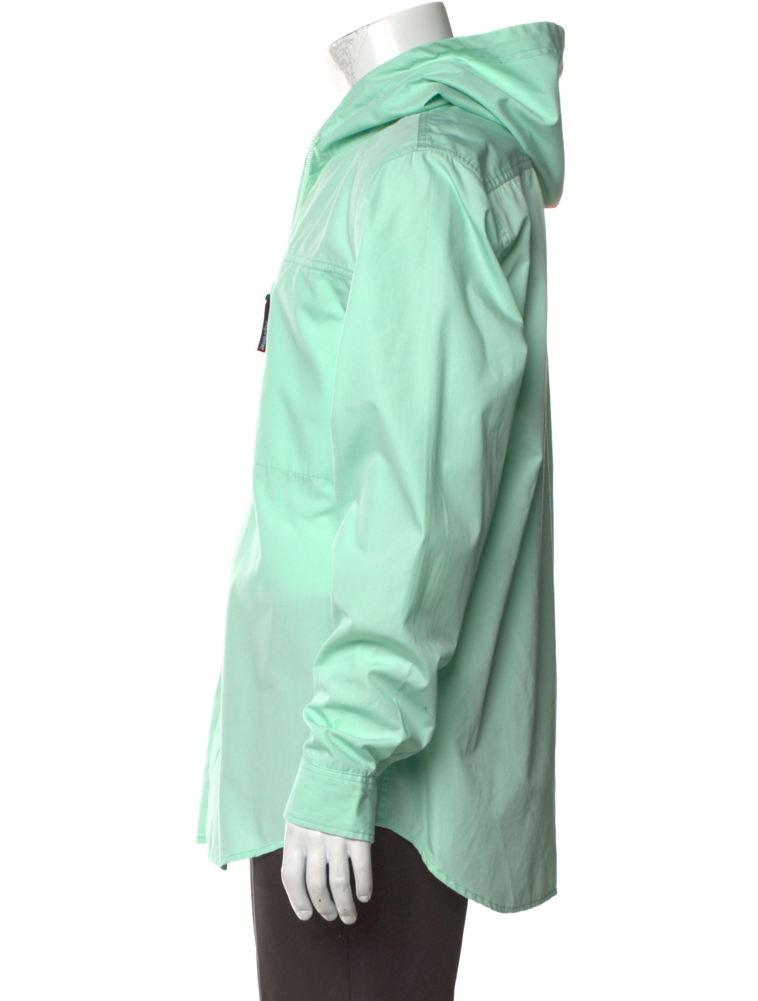 Supreme 2016 Hooded Snap Front Denim Shirt