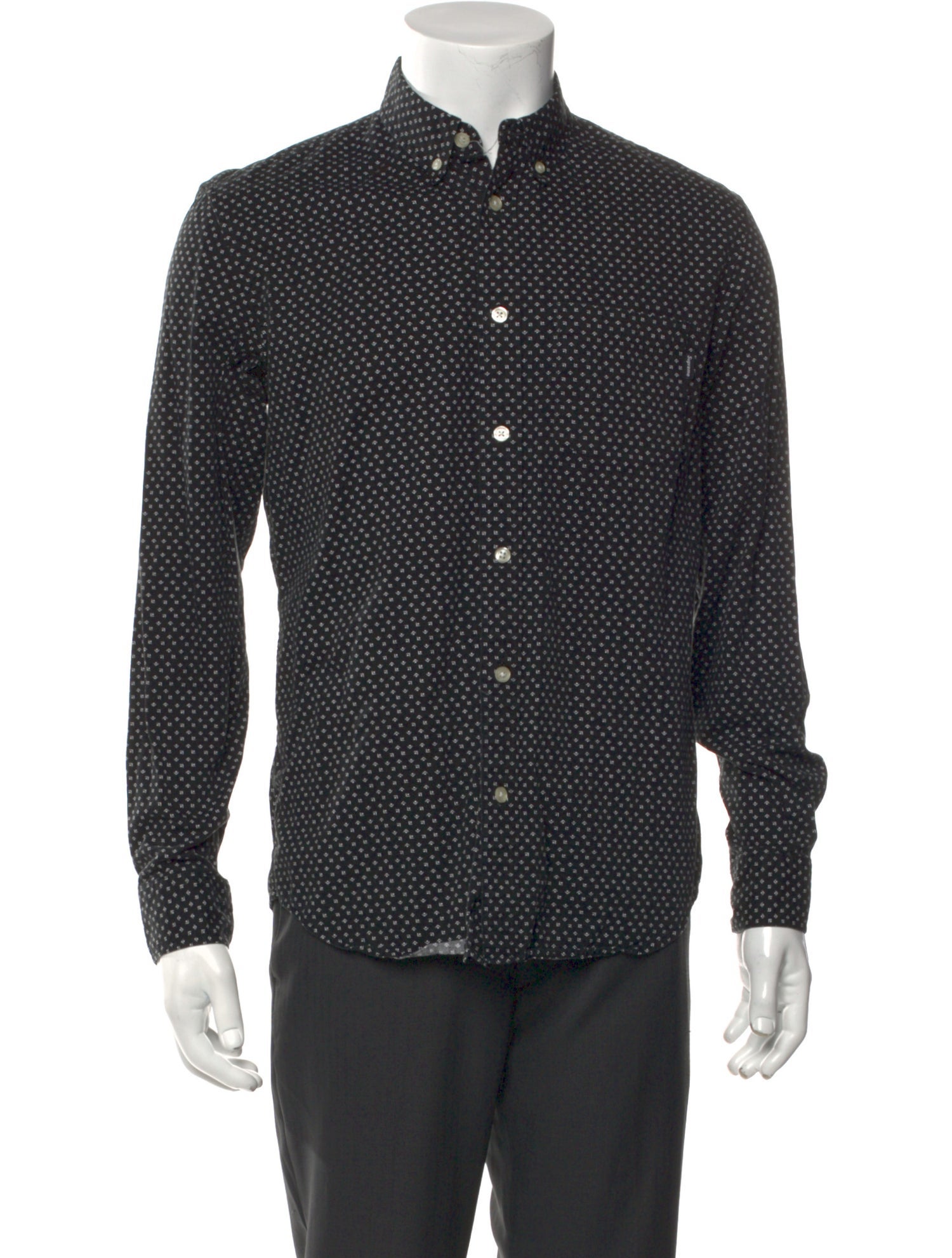 Supreme Printed Long Sleeve Shirt