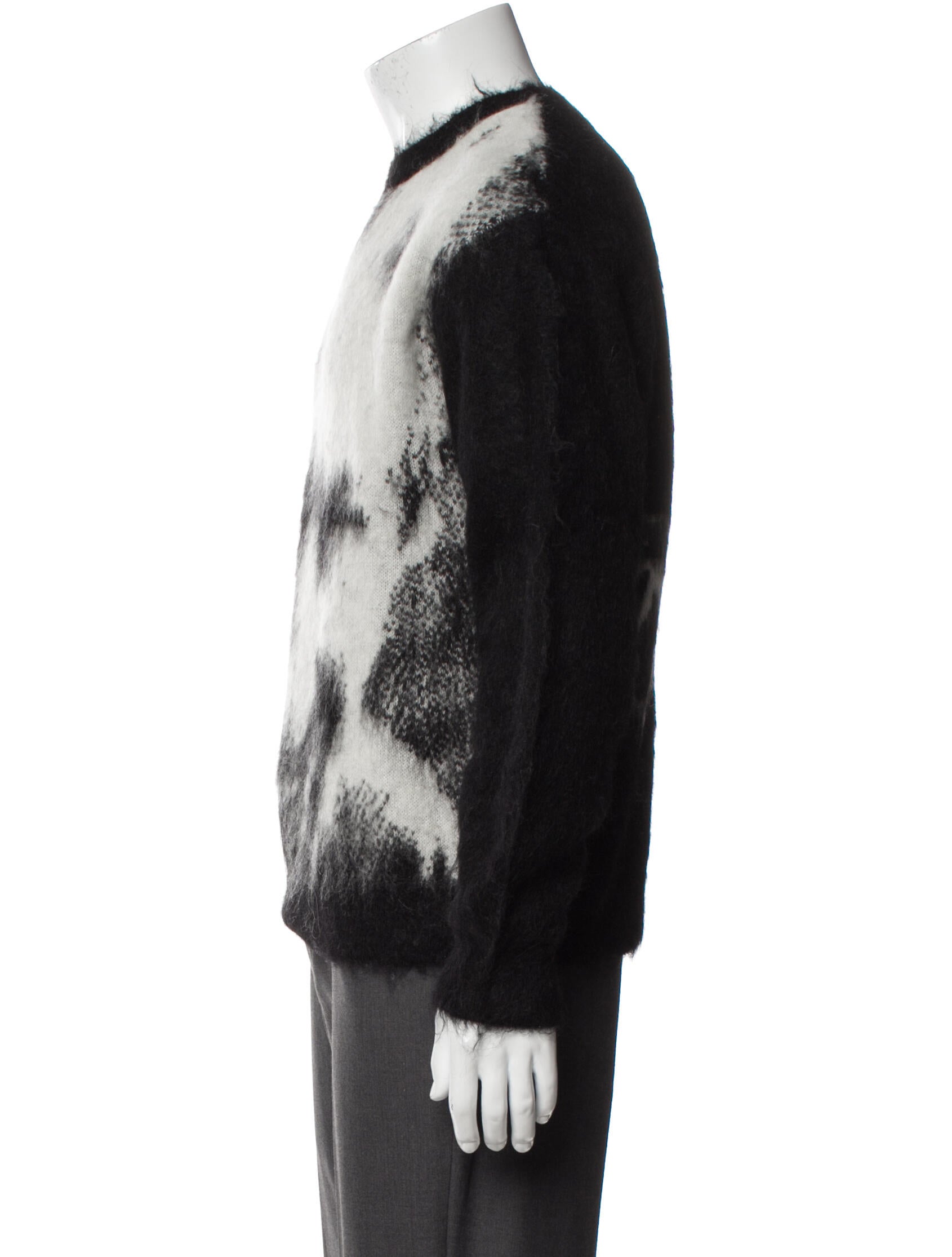 Supreme 2025 Aphex Twin Mohair Pullover - Black Sweaters, Clothing