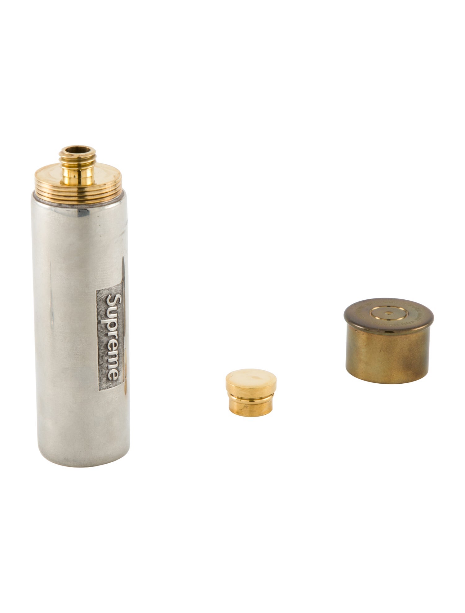 Supreme 2018 Pewter Cartridge Flask