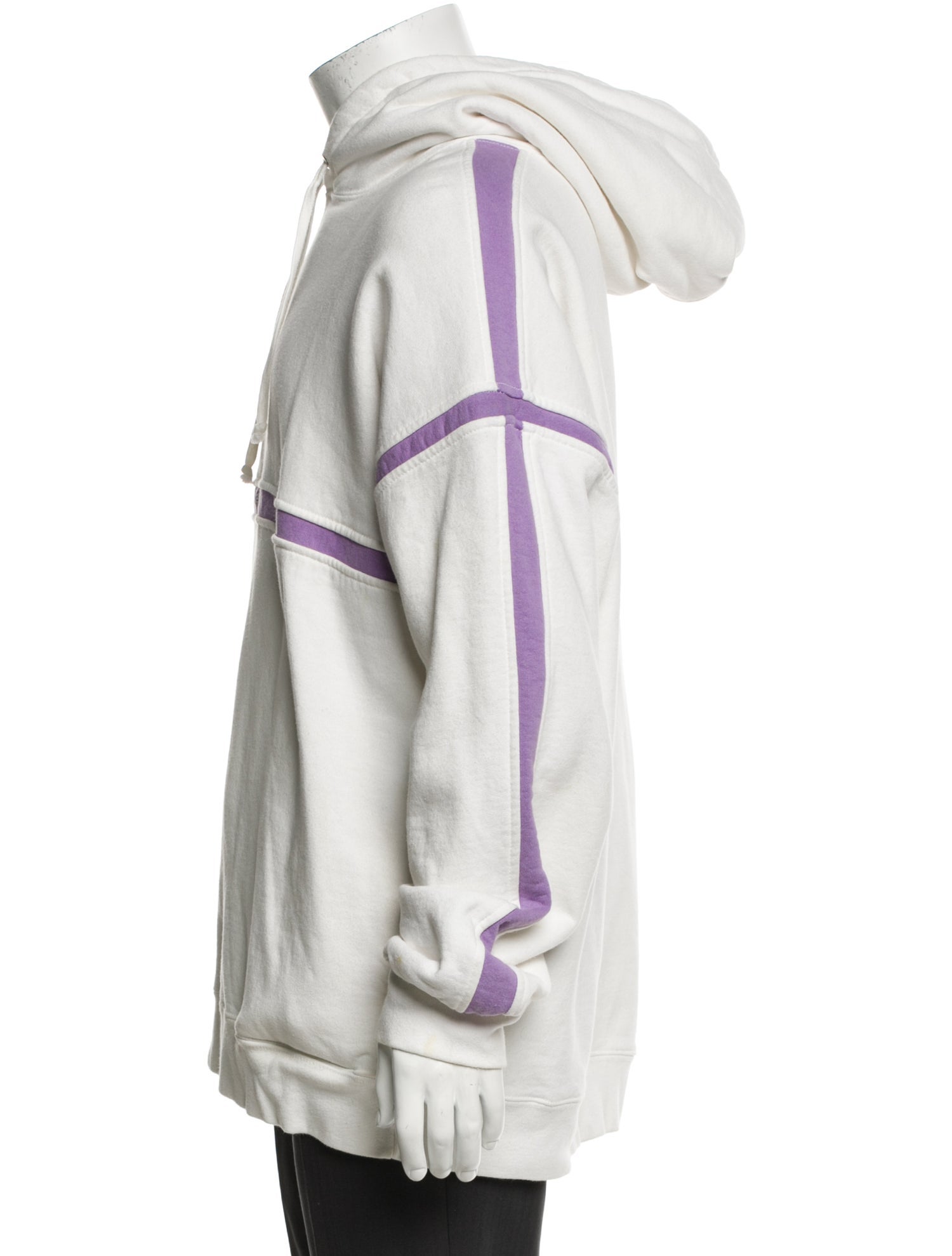 Supreme Signature Logo Logo Stripe Hoodie