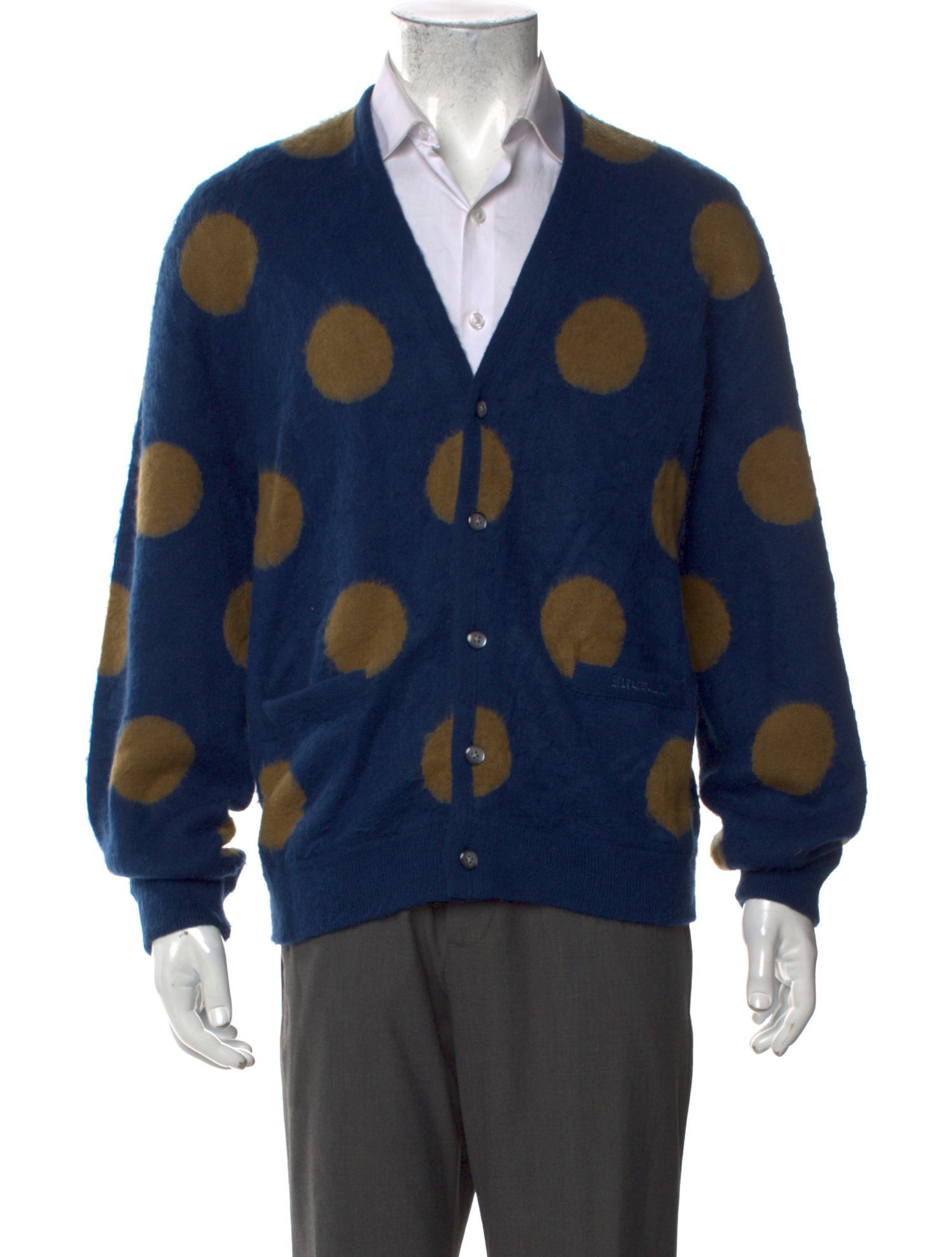 Supreme Brushed Polka Dot Cardigan（本日限定20ss Brushed