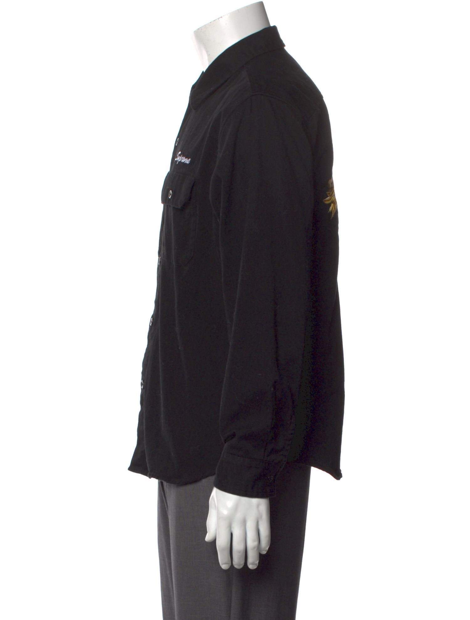 Supreme Printed Long Sleeve Shirt