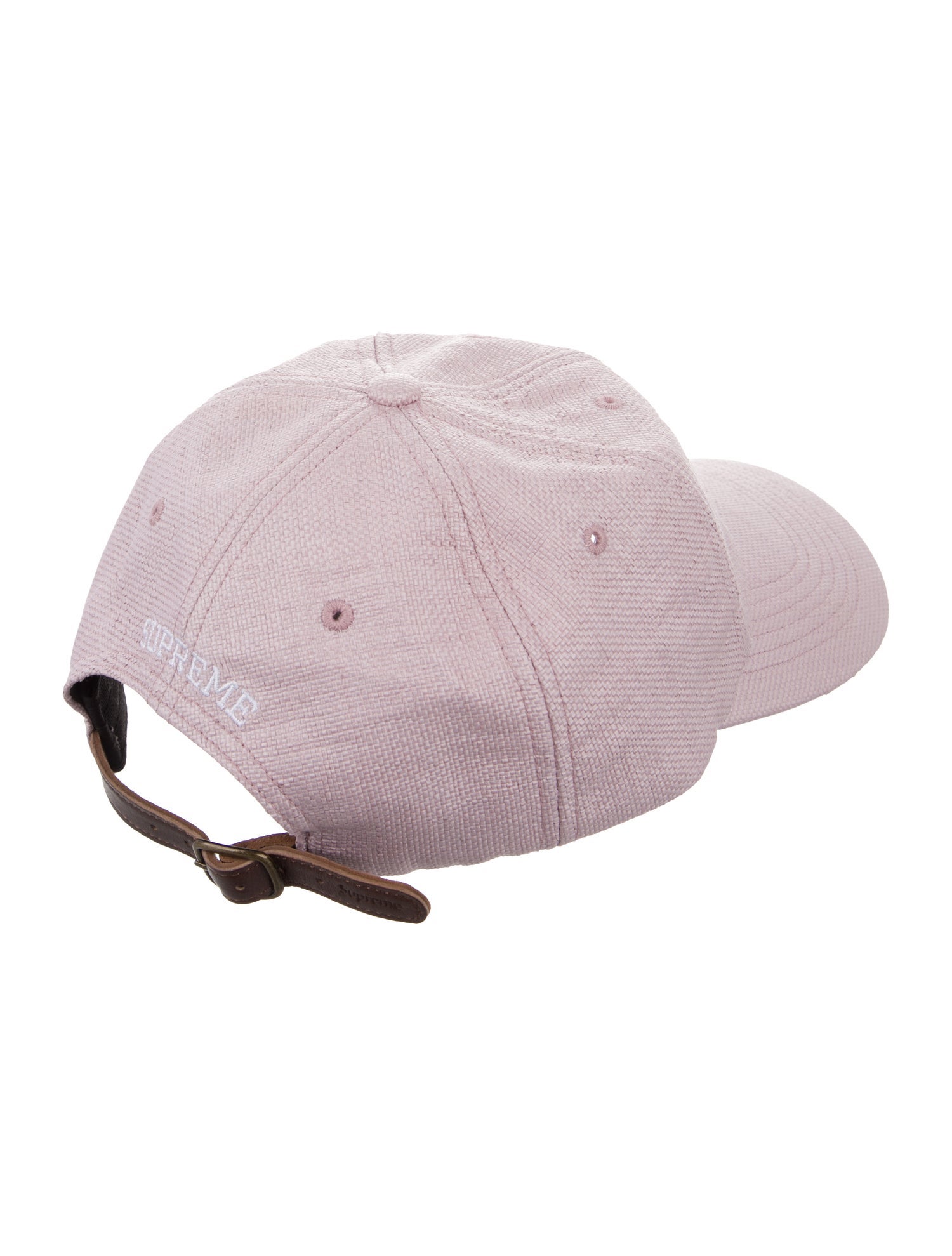 Supreme Raffia S Logo 6-Panel Hat (SS22)