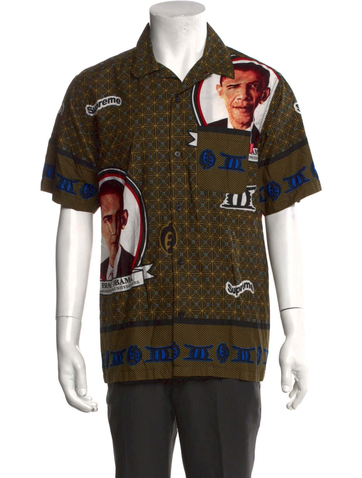 Supreme 2017 Obama Shirt