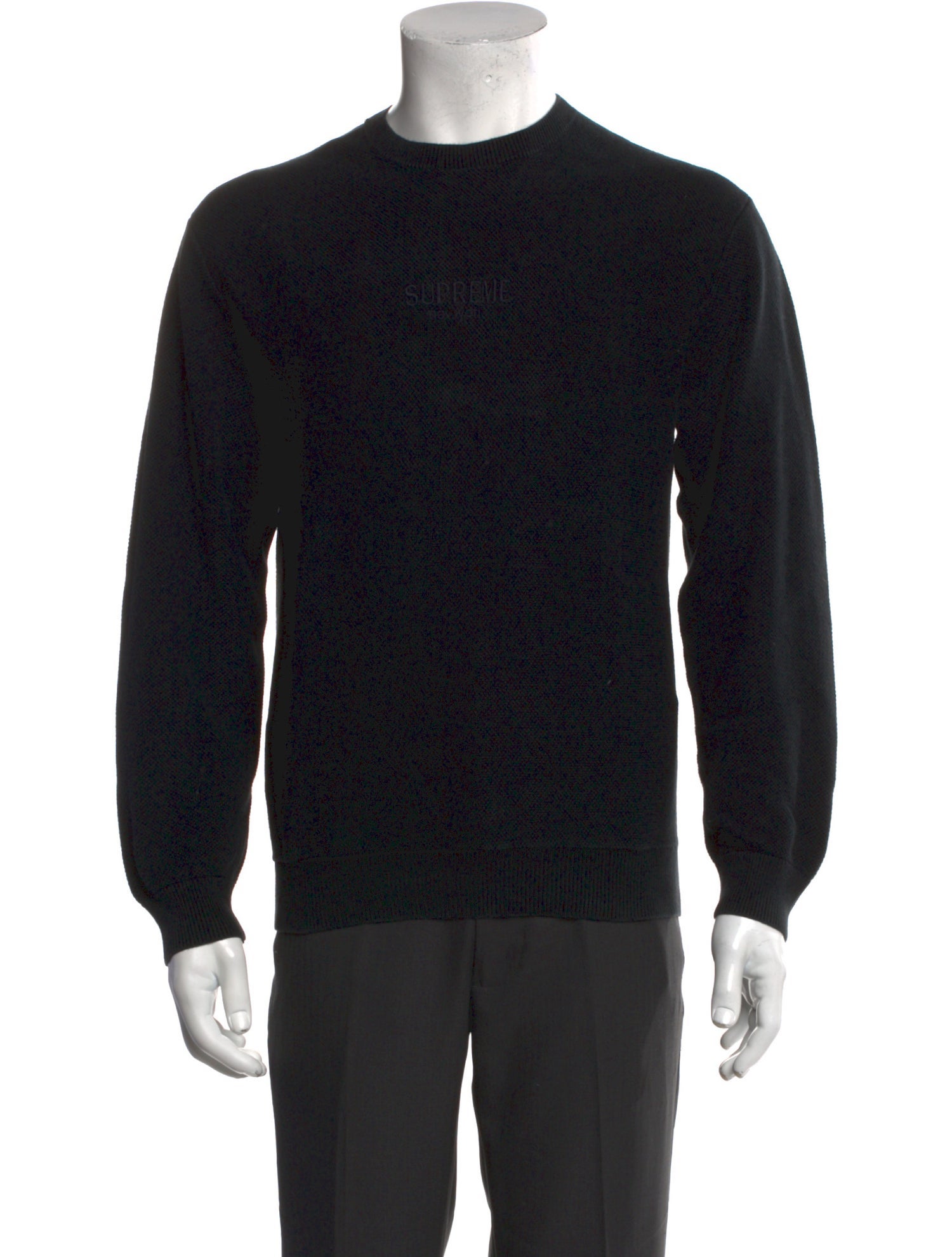 Supreme Crew Neck Long Sleeve Pullover