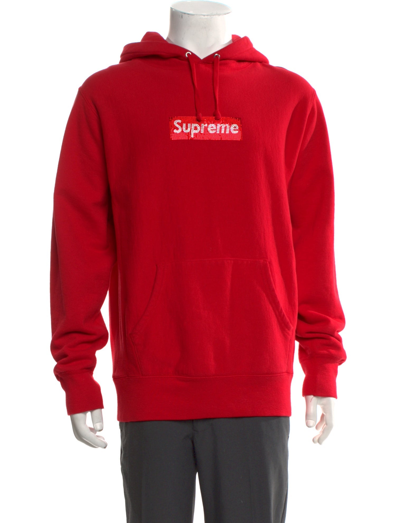 Supreme Graphic Print Crew Neck Pullover
