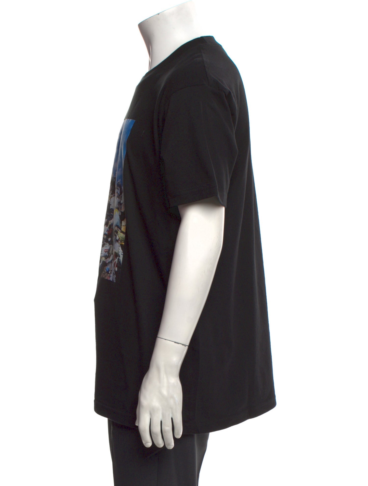 Supreme AKIRA Soccer Top Graphic Print Polo Shirt - Black