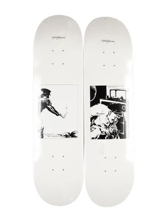 Supreme Raymond Pettibon Bang Skateboard Deck Set