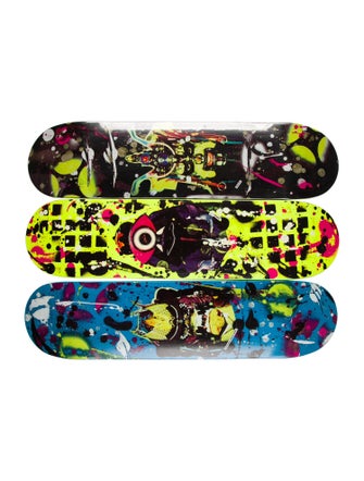Supreme Rammellzee Skateboard Deck Set