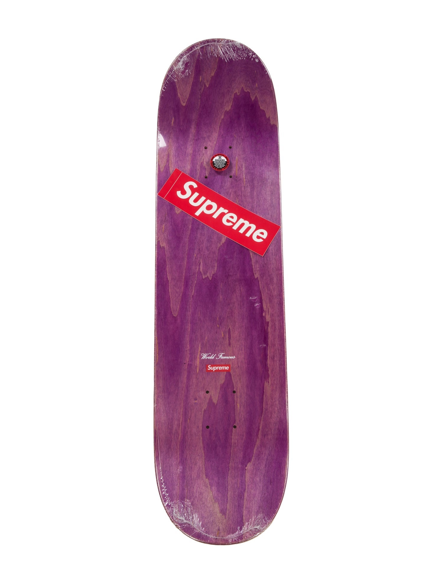 Supreme 2007 Box Logo Stars Skateboard Deck - Blue Skate