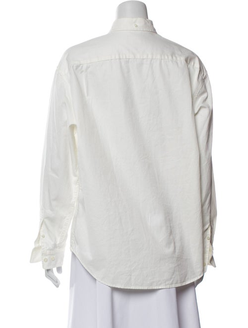 Supreme Small Box Long Sleeve Button-Up Top