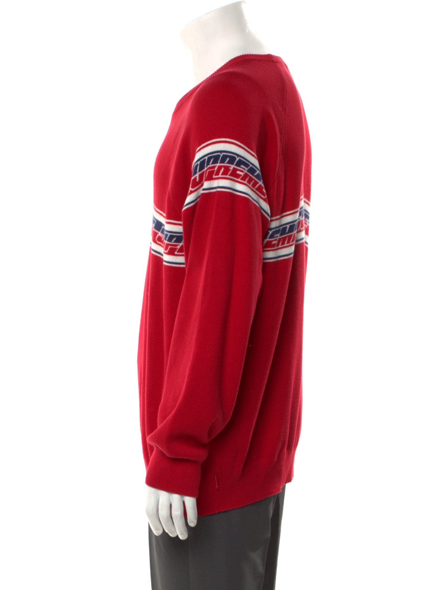 Supreme 2018 Striped Pullover