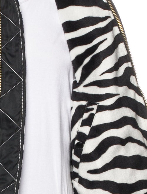 Supreme 2017 Reversible Contrast Stitch Ma-1 Bomber Jacket