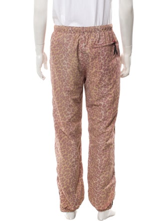 Supreme Leopard Print Nylon Joggers