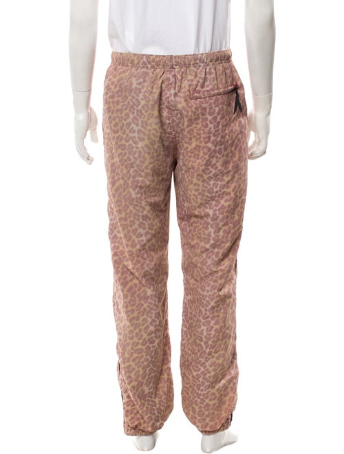 Supreme Leopard Print Nylon Joggers