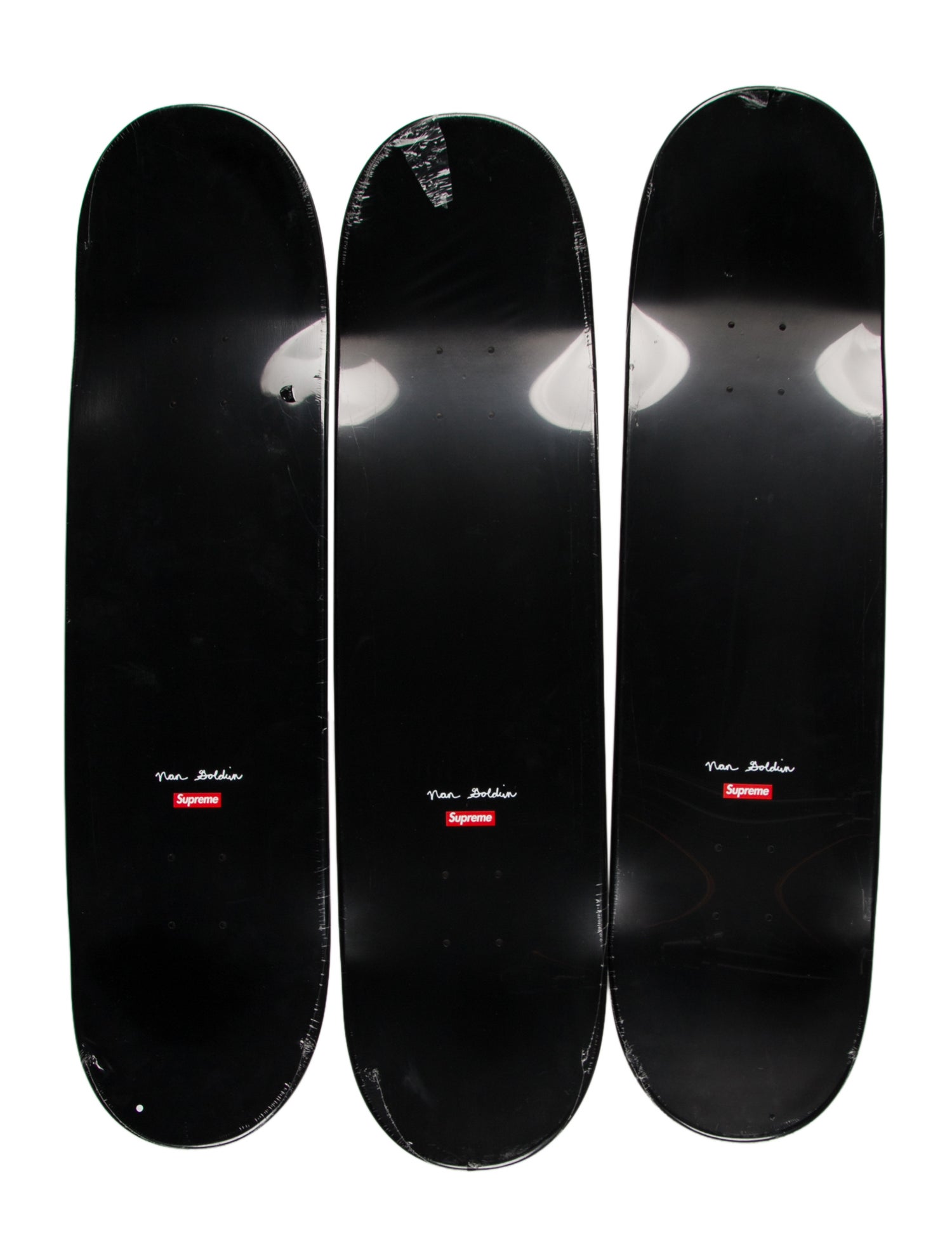 Supreme Nan Goldin Kim in Rhinestones & Misty Paulette & Nan as a Dominatrix Skateboard Deck