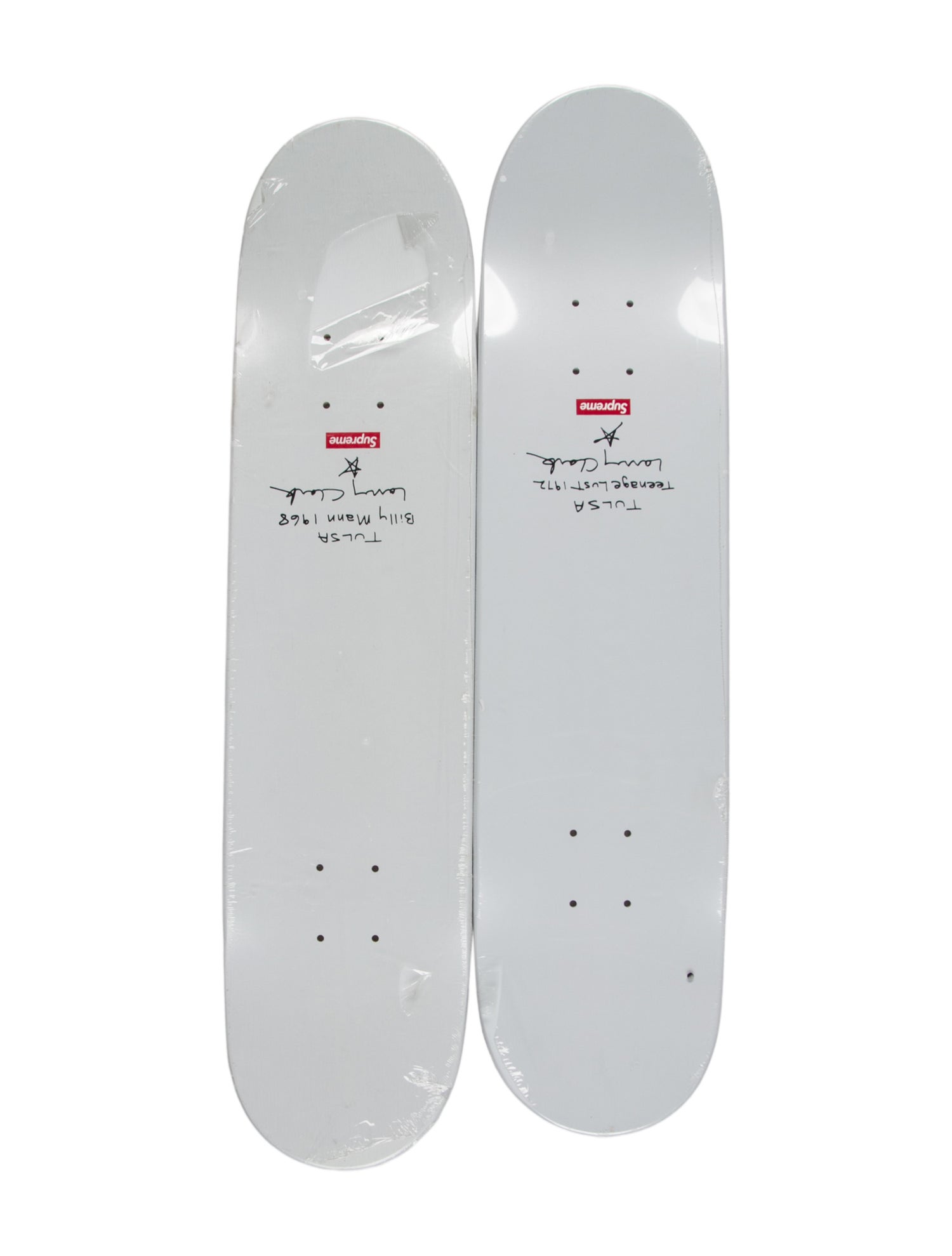 Supreme Larry Clark Tulsa Deck Set