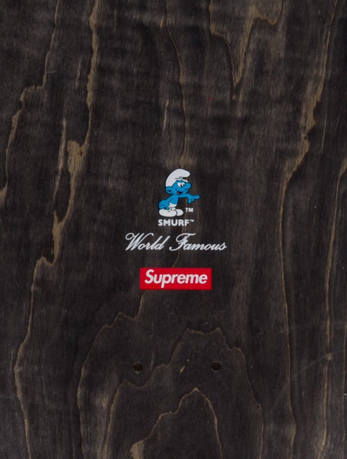 Supreme Smurfs Skateboard Deck Set