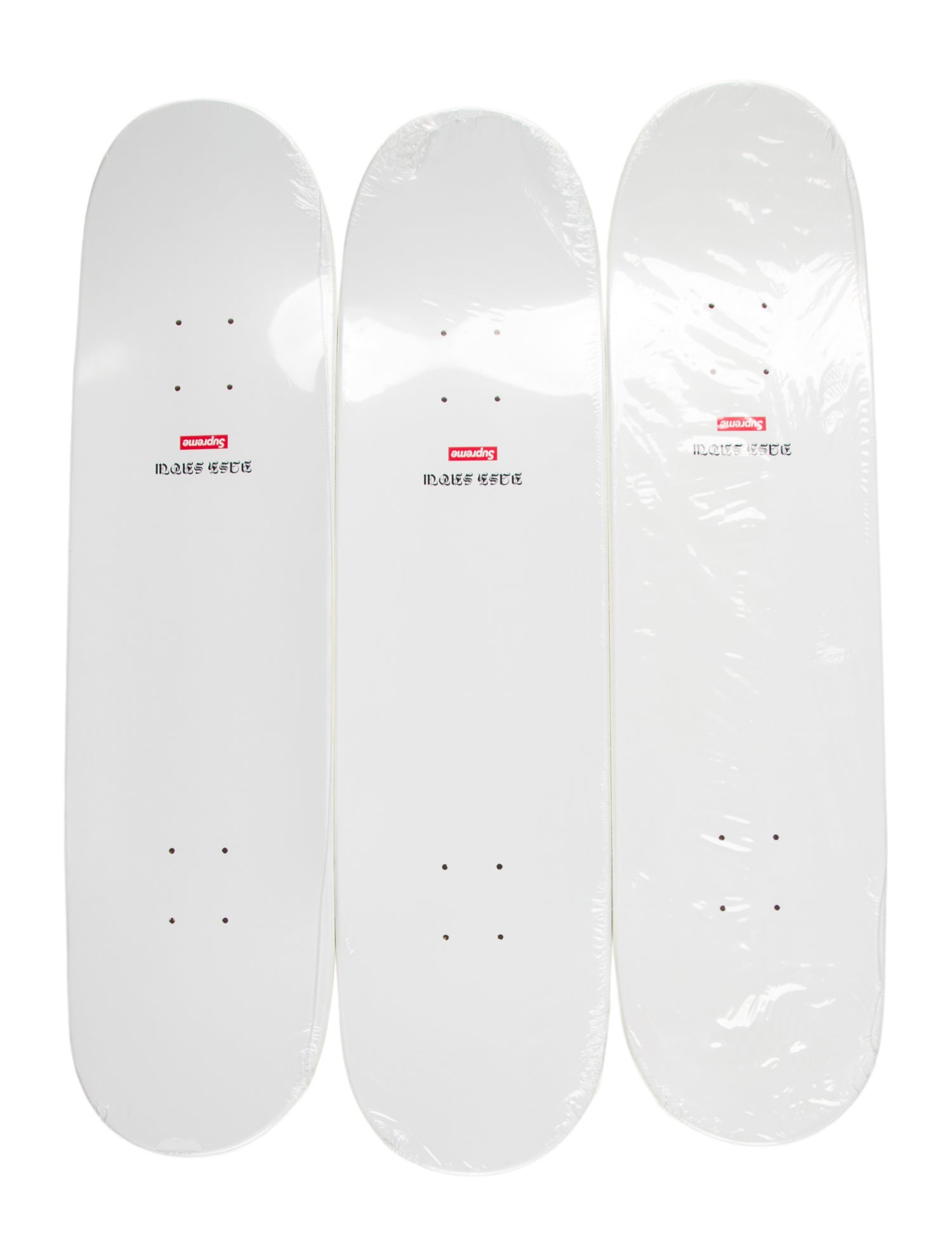 Supreme Dash Snow (Set of 3) Skateboard Deck