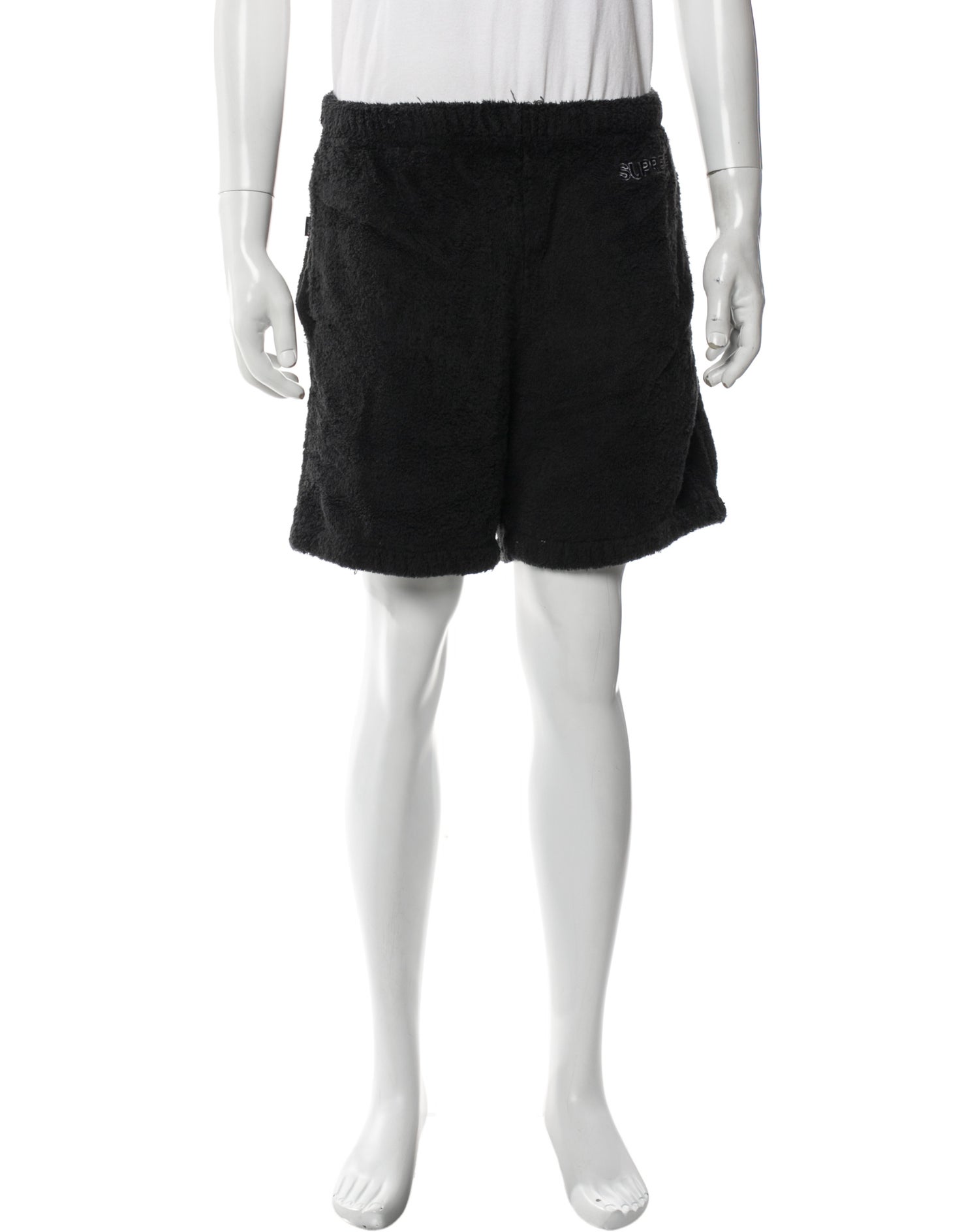 Supreme Signature Logo Jogger Shorts