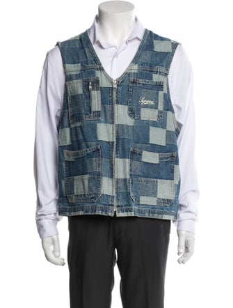 Supreme 2021 Patched Vest