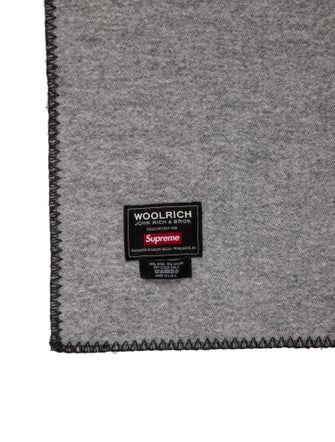 Supreme 2017 Woolrich Throw Blanket