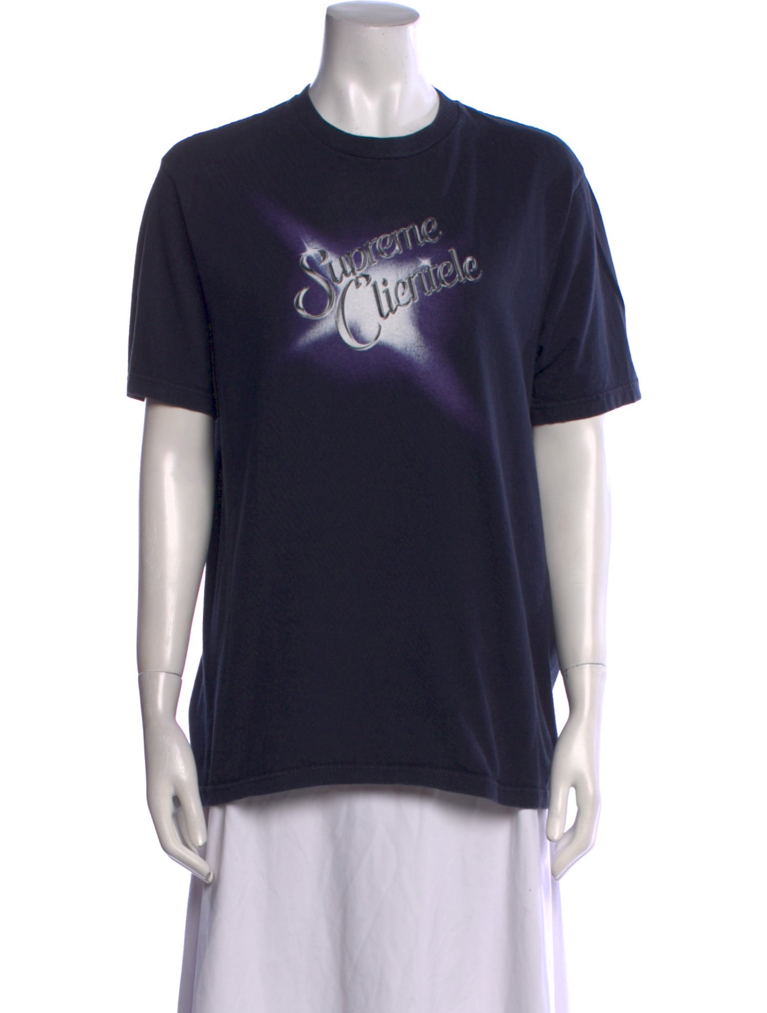 Supreme Graphic Print Crew Neck T-Shirt