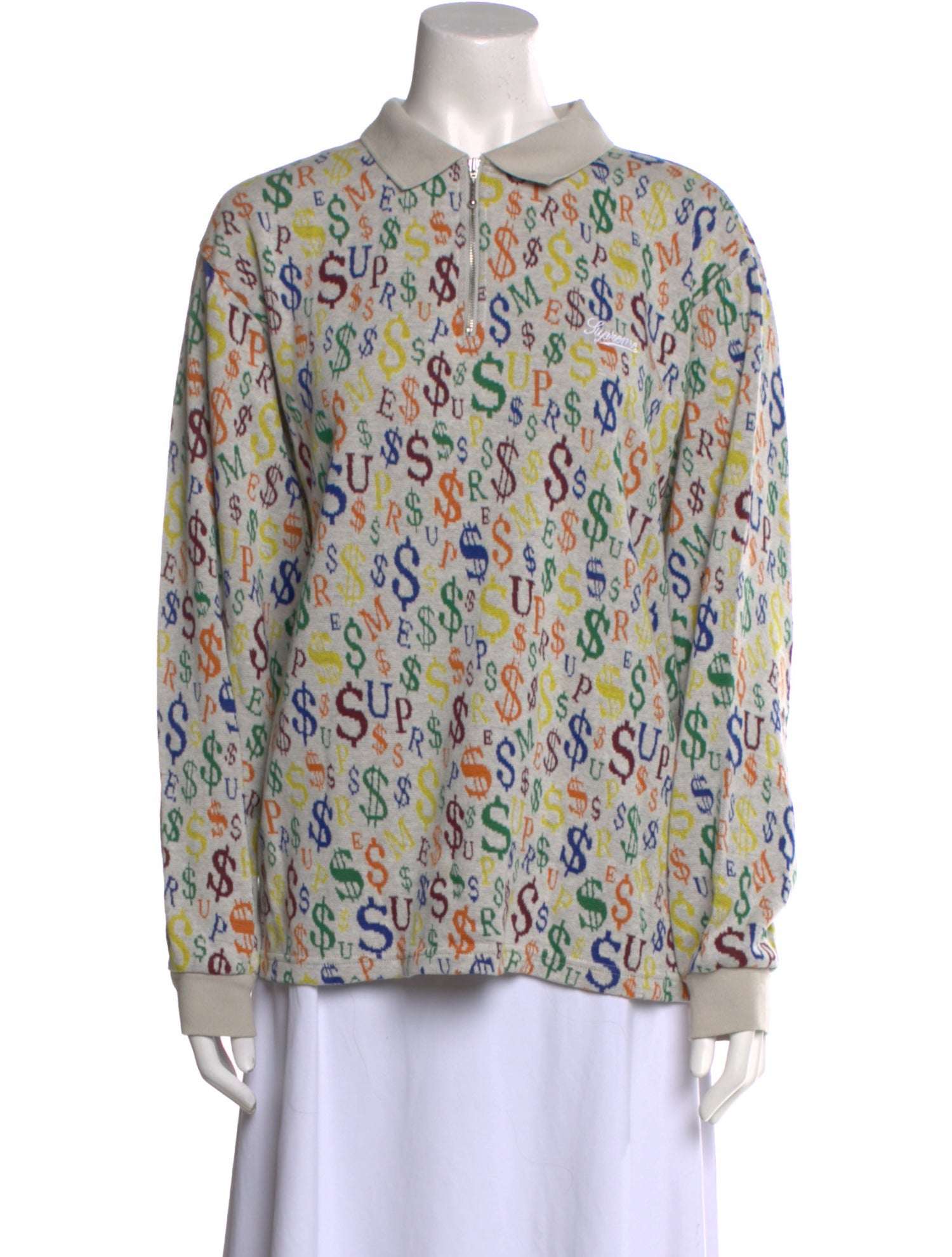 Supreme 2022 Currency Sweater