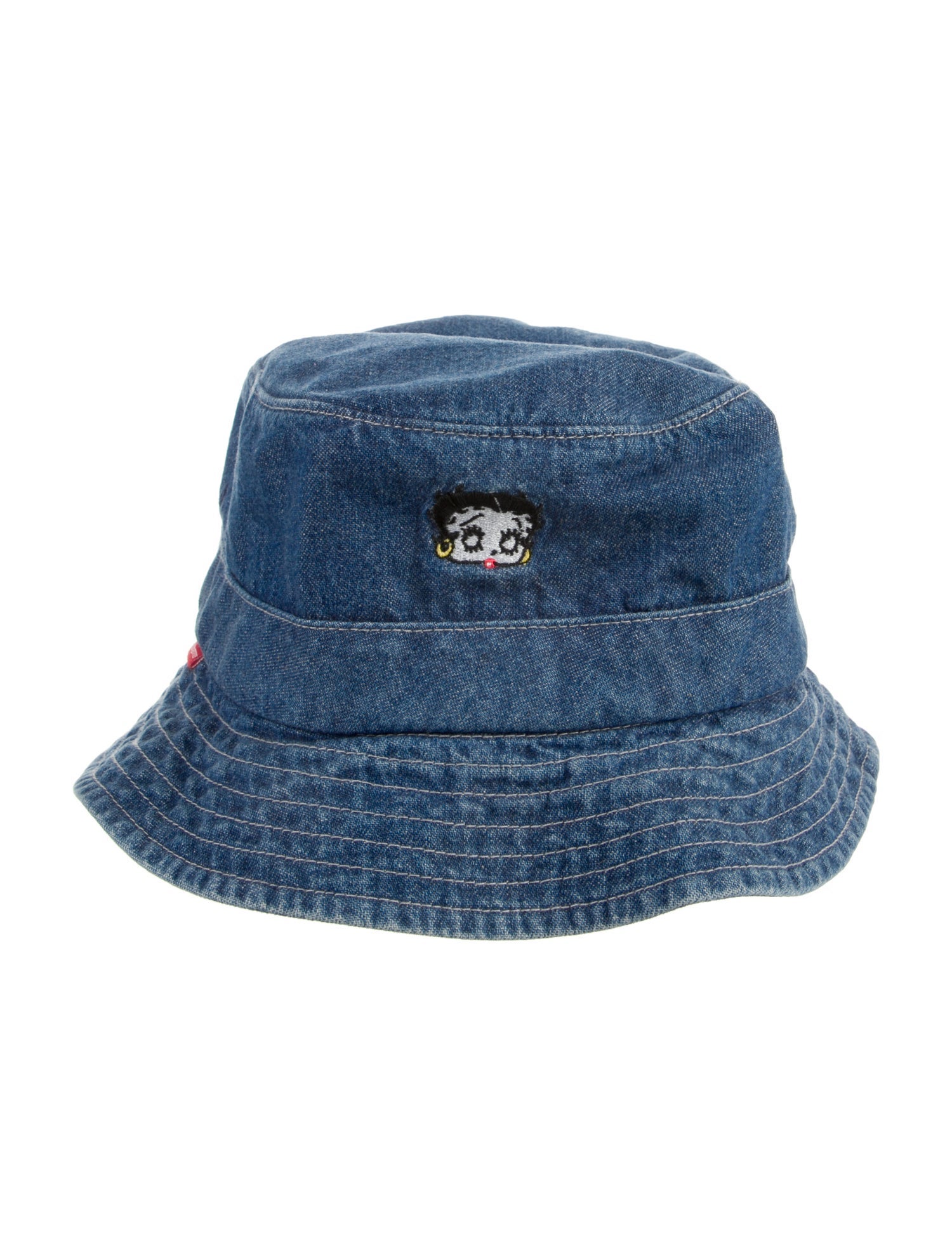 Supreme Betty Boop Denim Crusher Bucket Hat