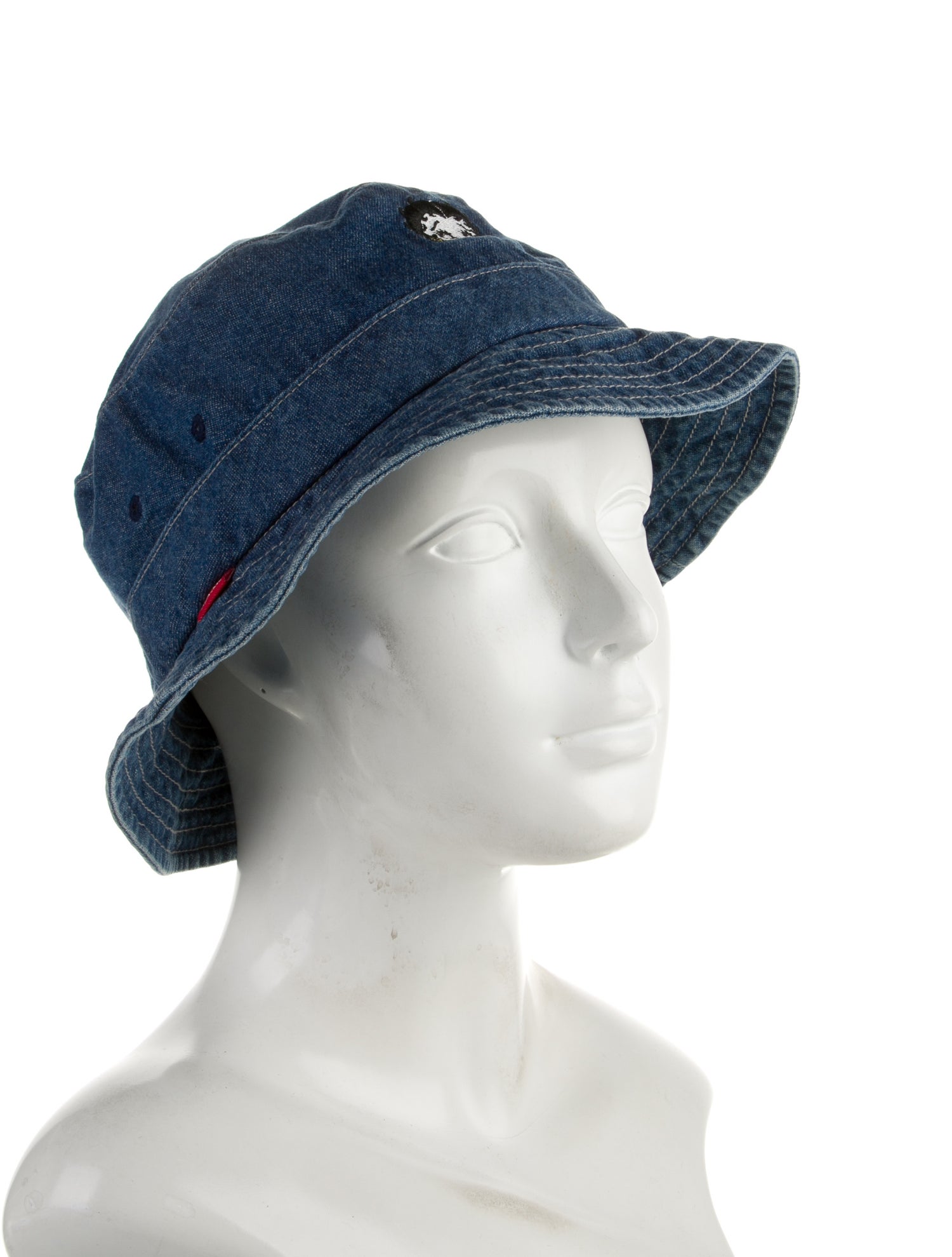 Supreme Betty Boop Denim Crusher Bucket Hat
