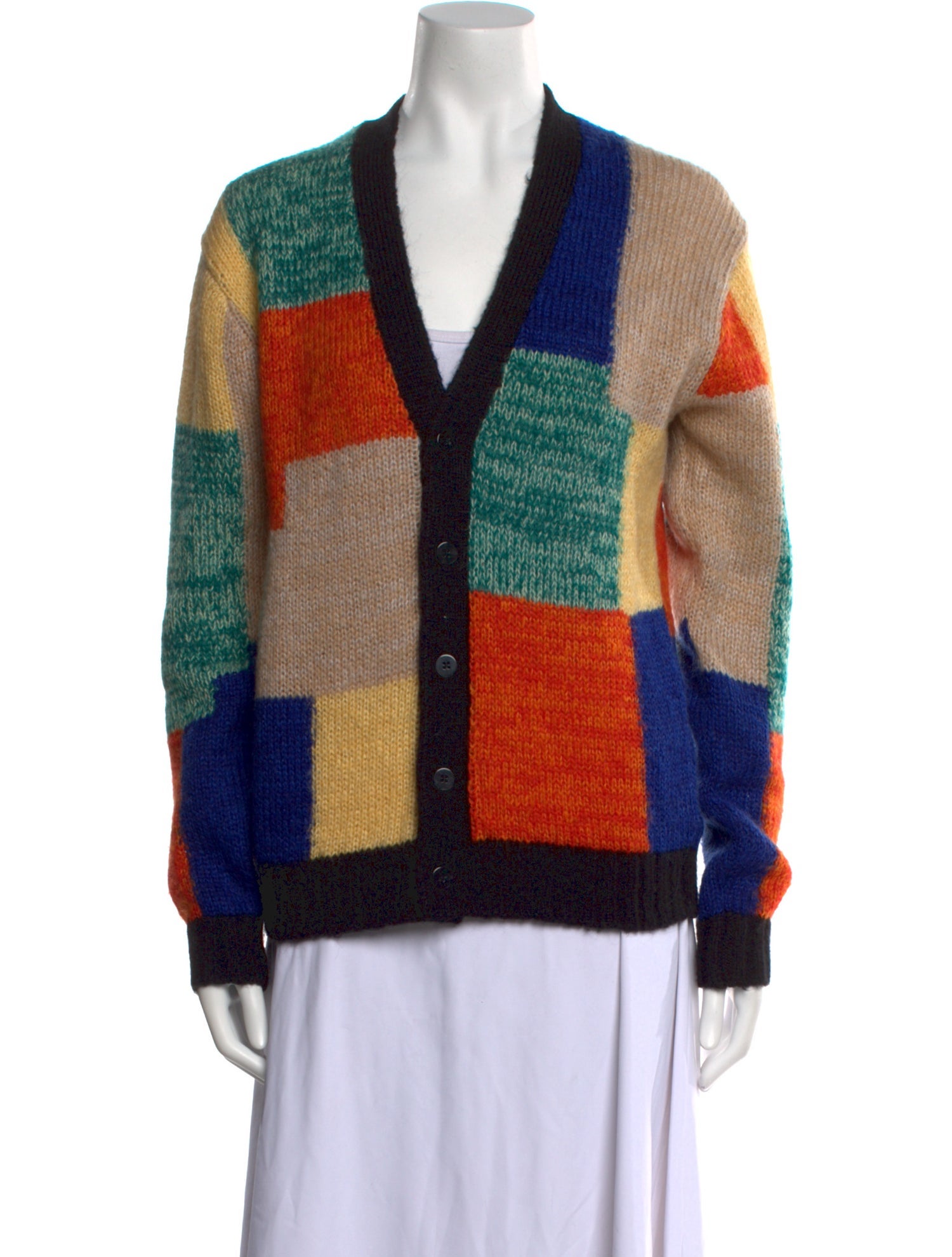 Supreme 2019 Patchwork Mohair Sweater