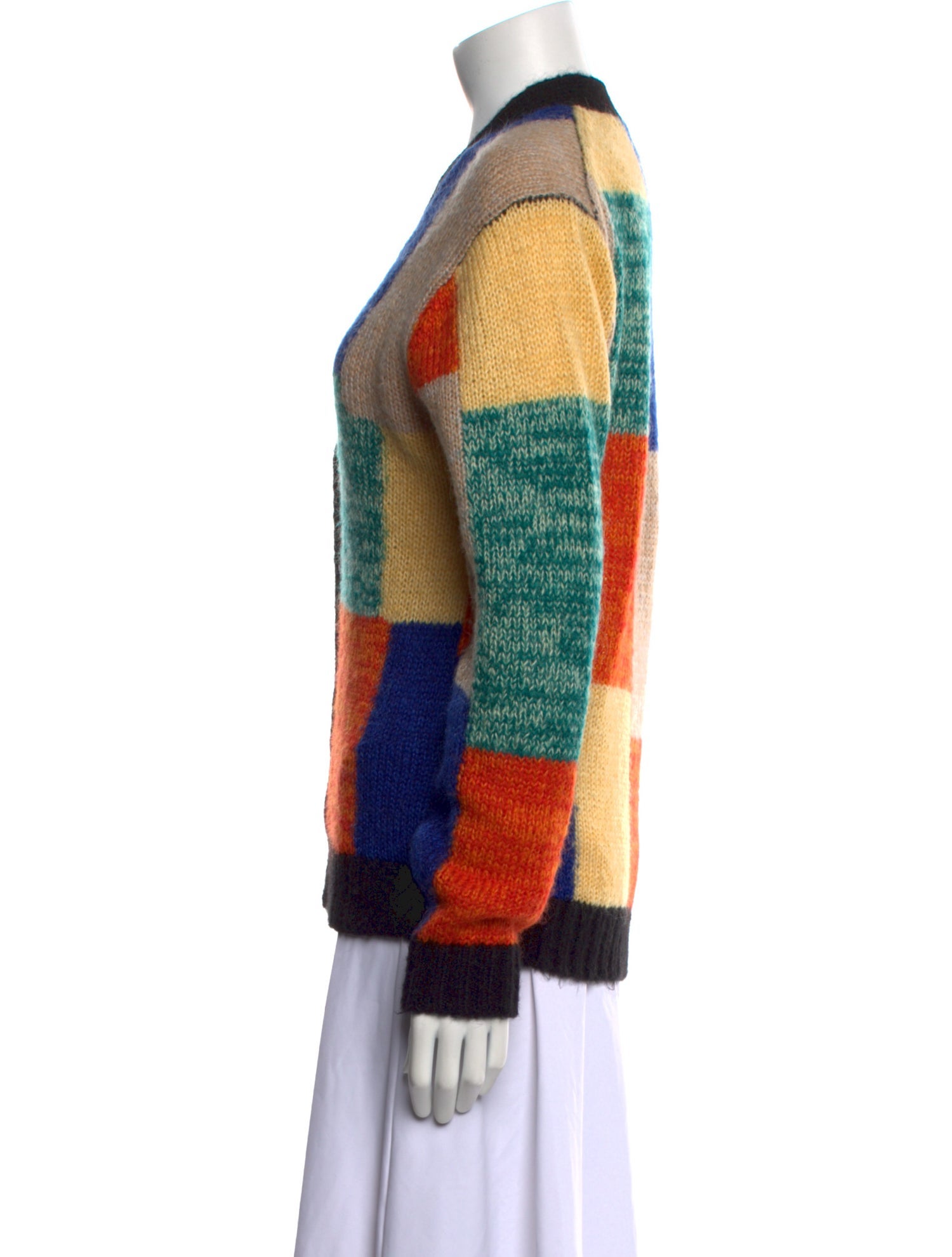 Supreme 2019 Patchwork Mohair Sweater