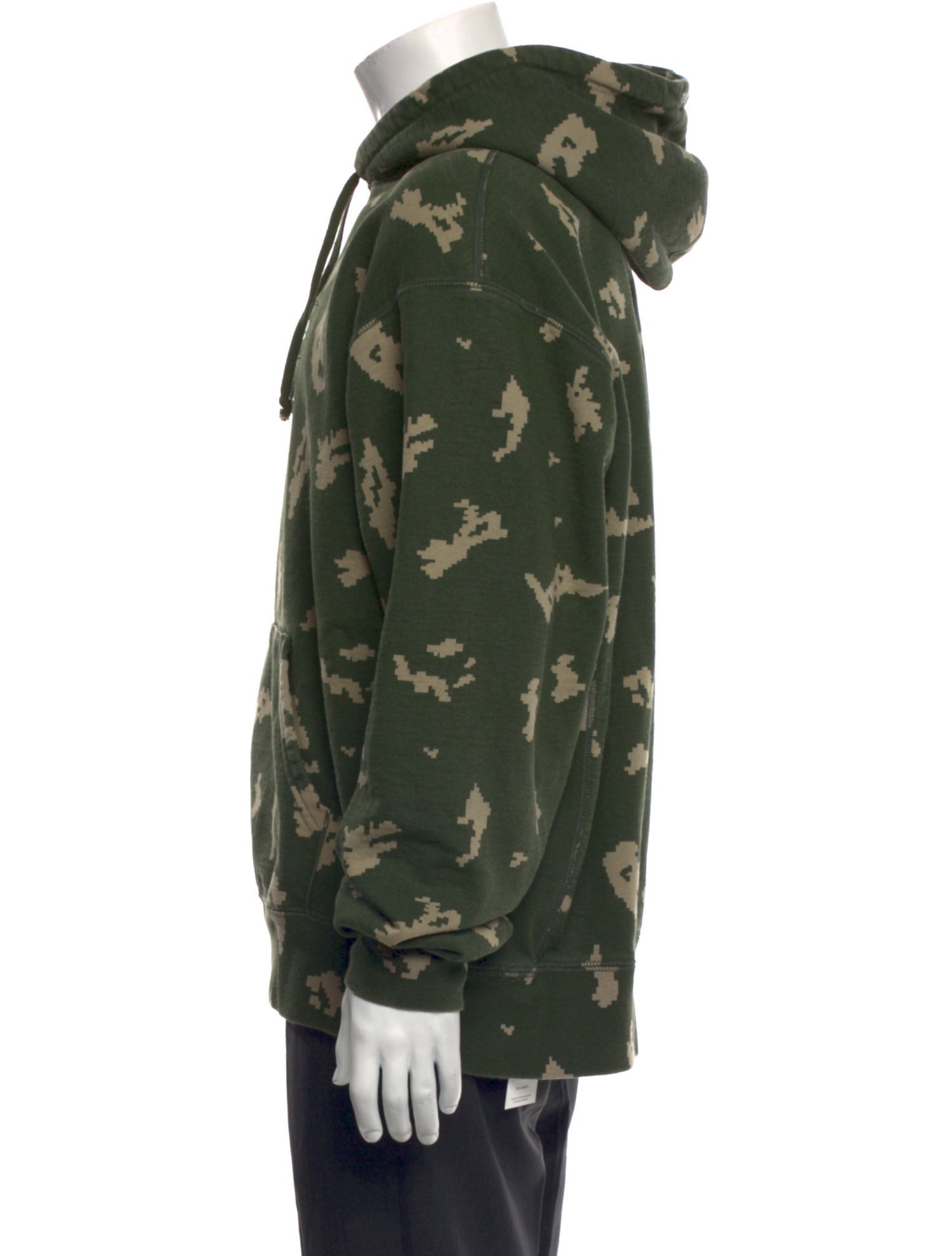 Supreme 2021 Olive Russian Camo Box Logo Hoodie