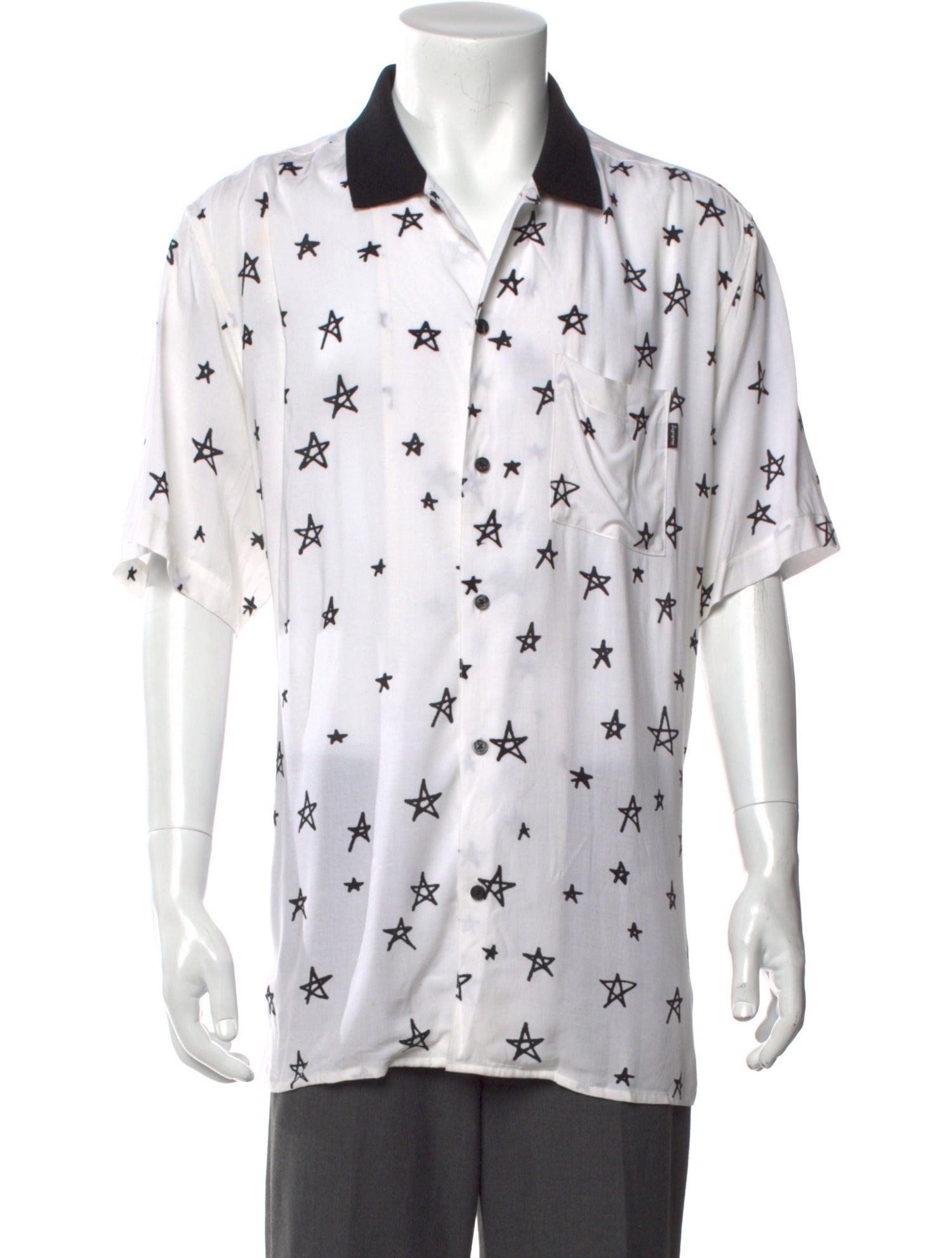 Supreme 2018 Devil Rayon Shirt