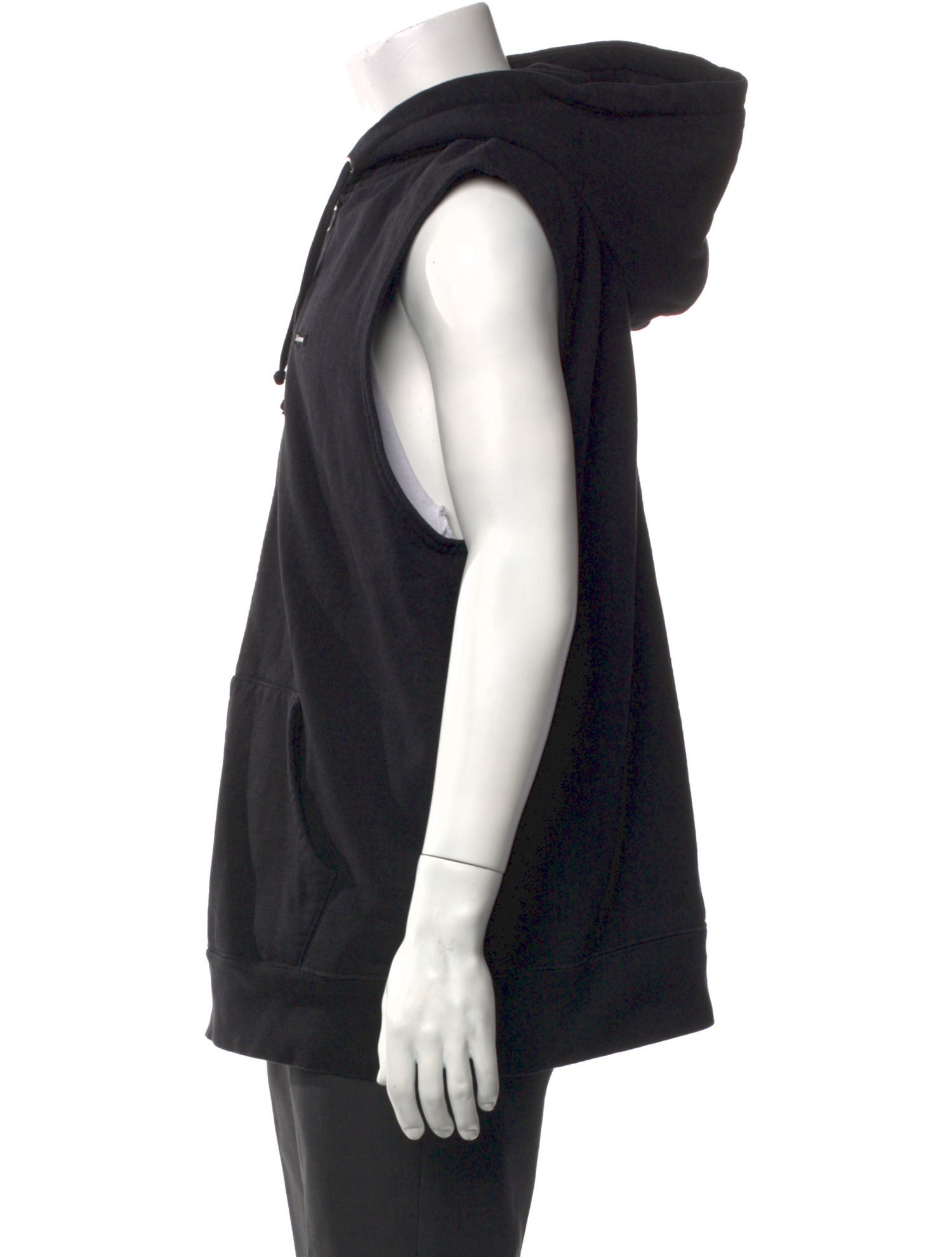 Supreme Crew Neck Sleeveless Hoodie