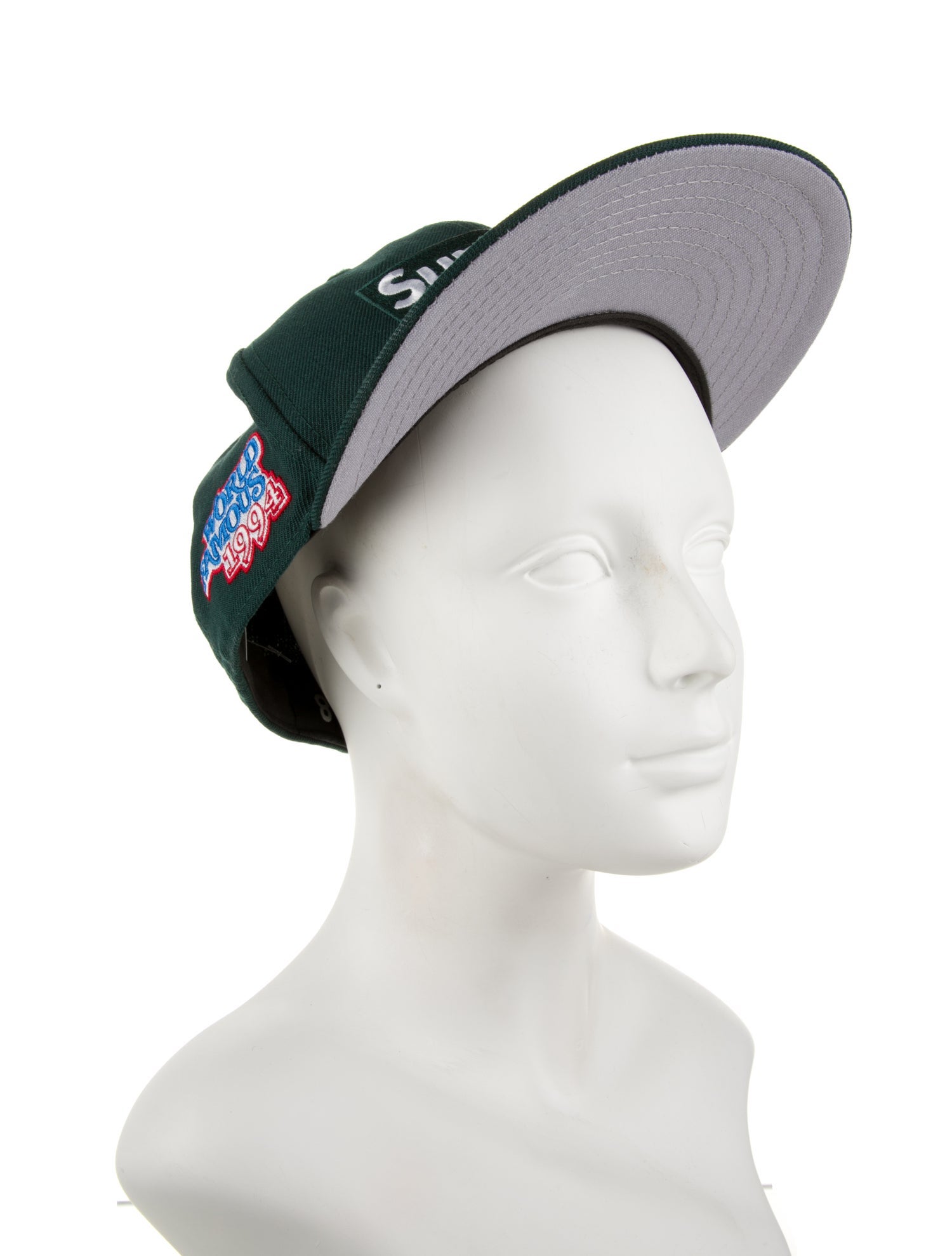 New Era x Supreme World Famous Box Logo Fitted Hat