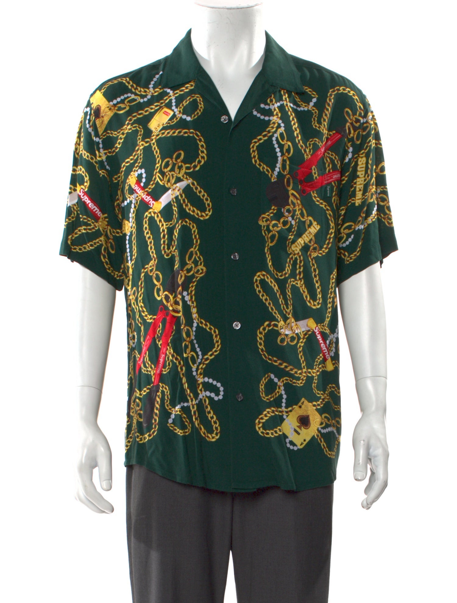 Supreme 2020 Chains Shirt