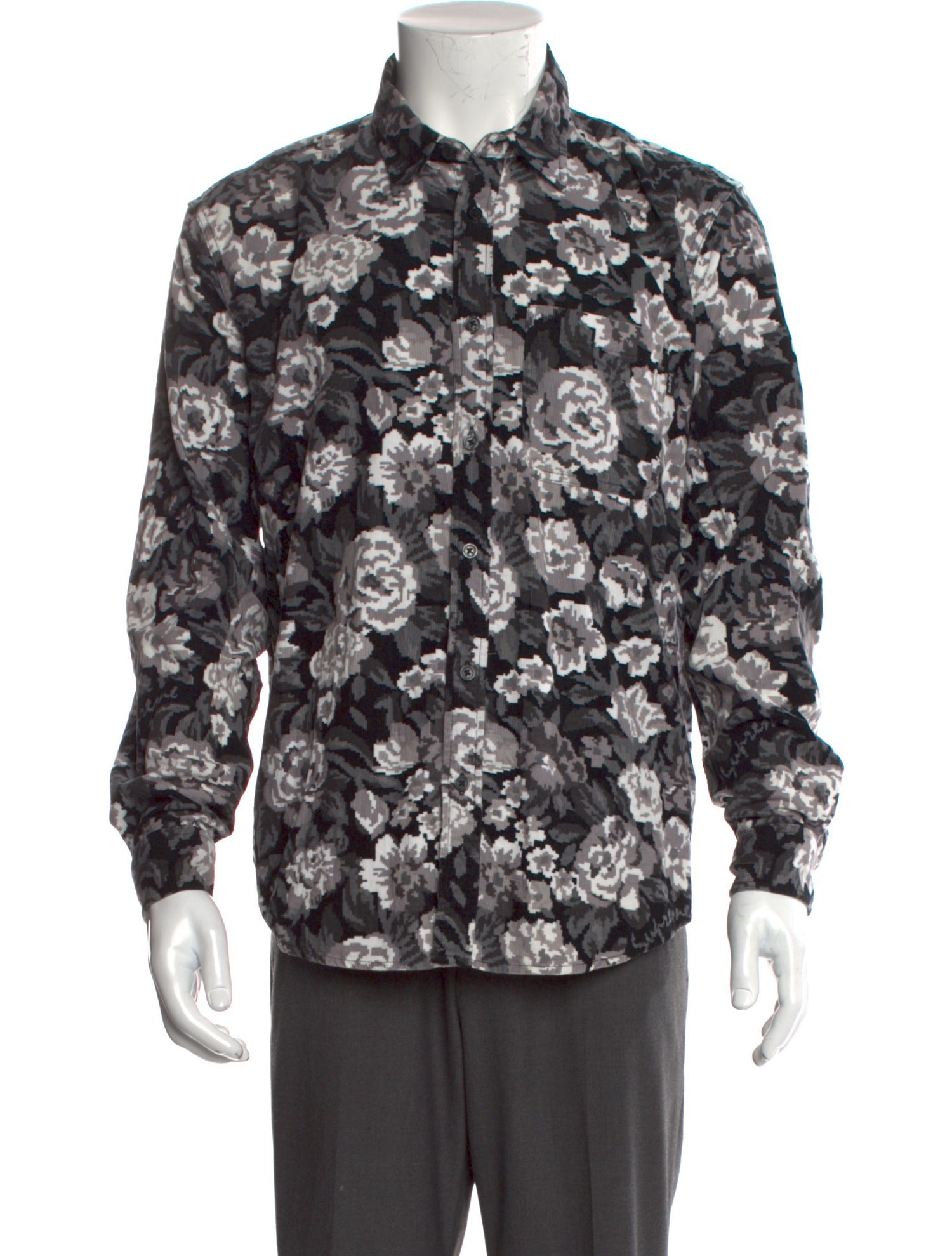 Supreme 2020 Digi Floral Corduroy Shirt