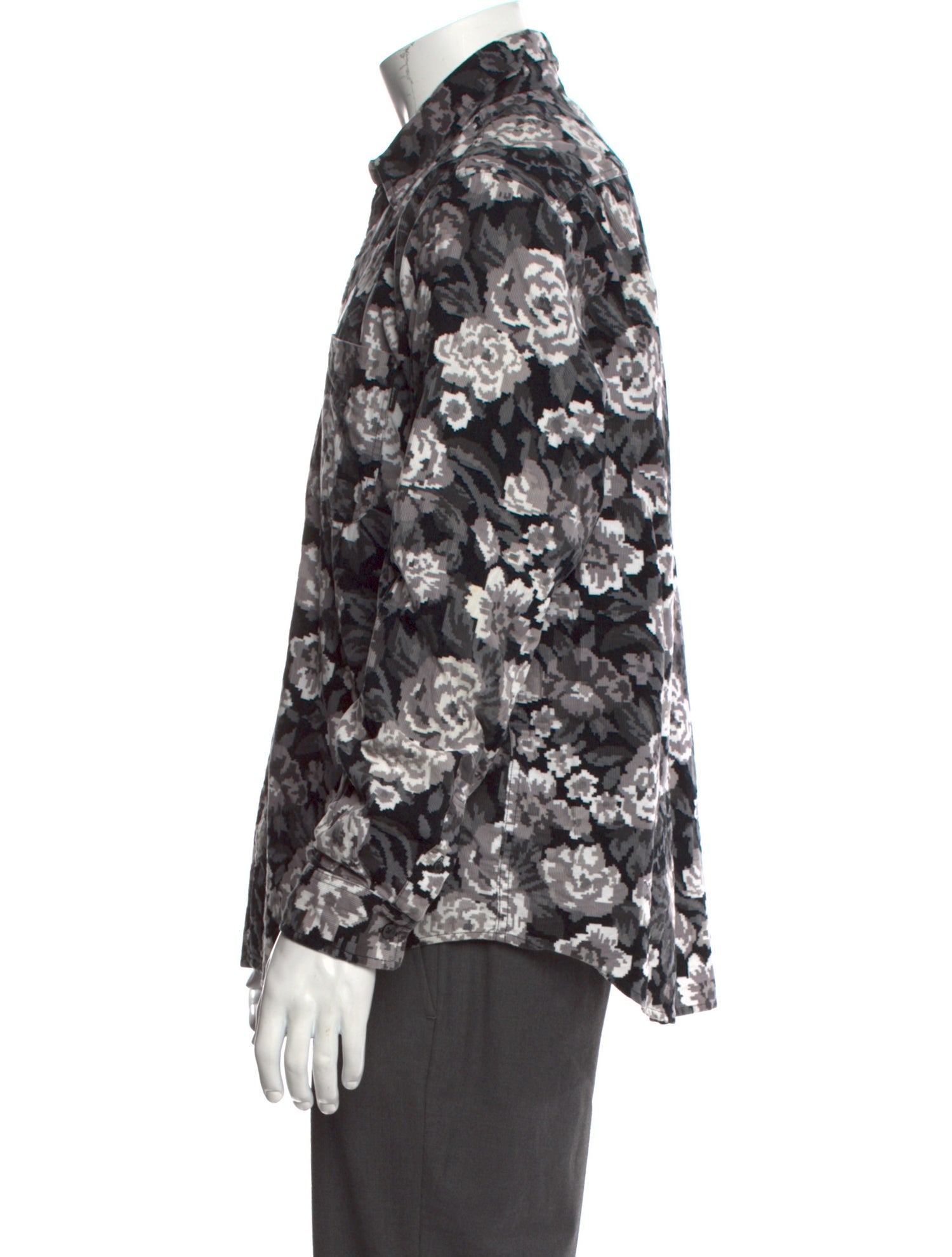 Supreme 2020 Digi Floral Corduroy Shirt