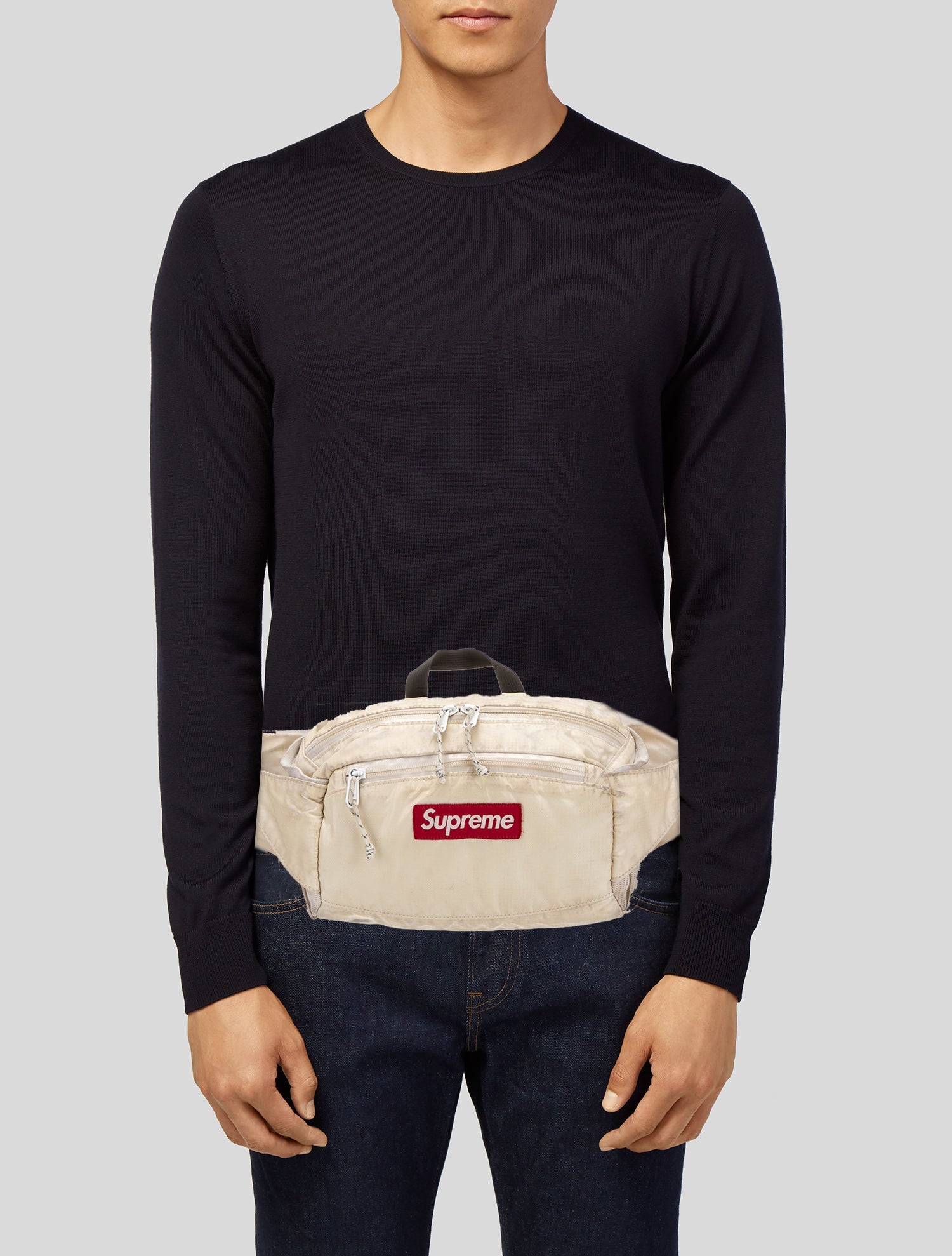 Supreme Leather Belt Bag